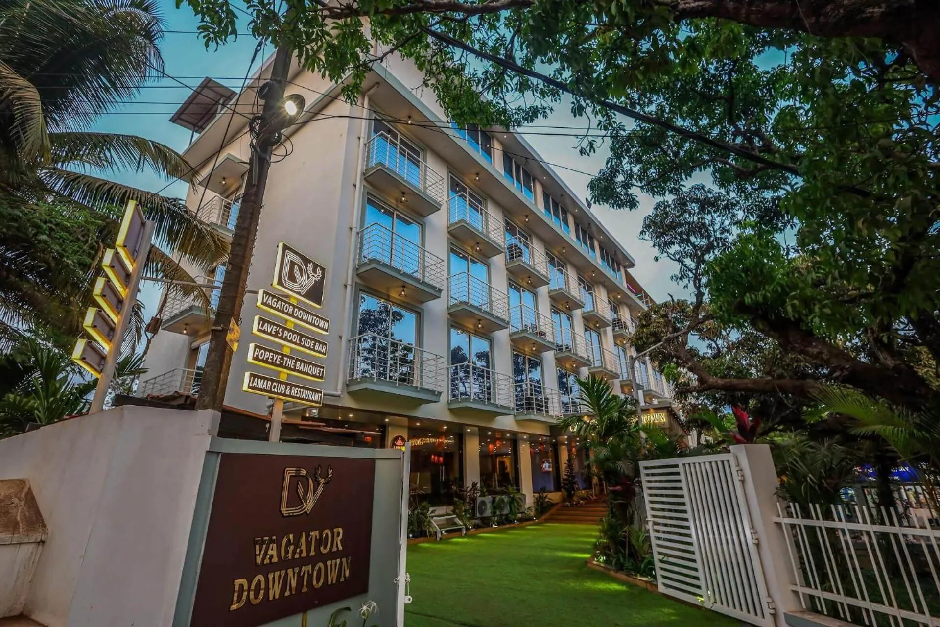 Property building in Vagator Downtown By VDP