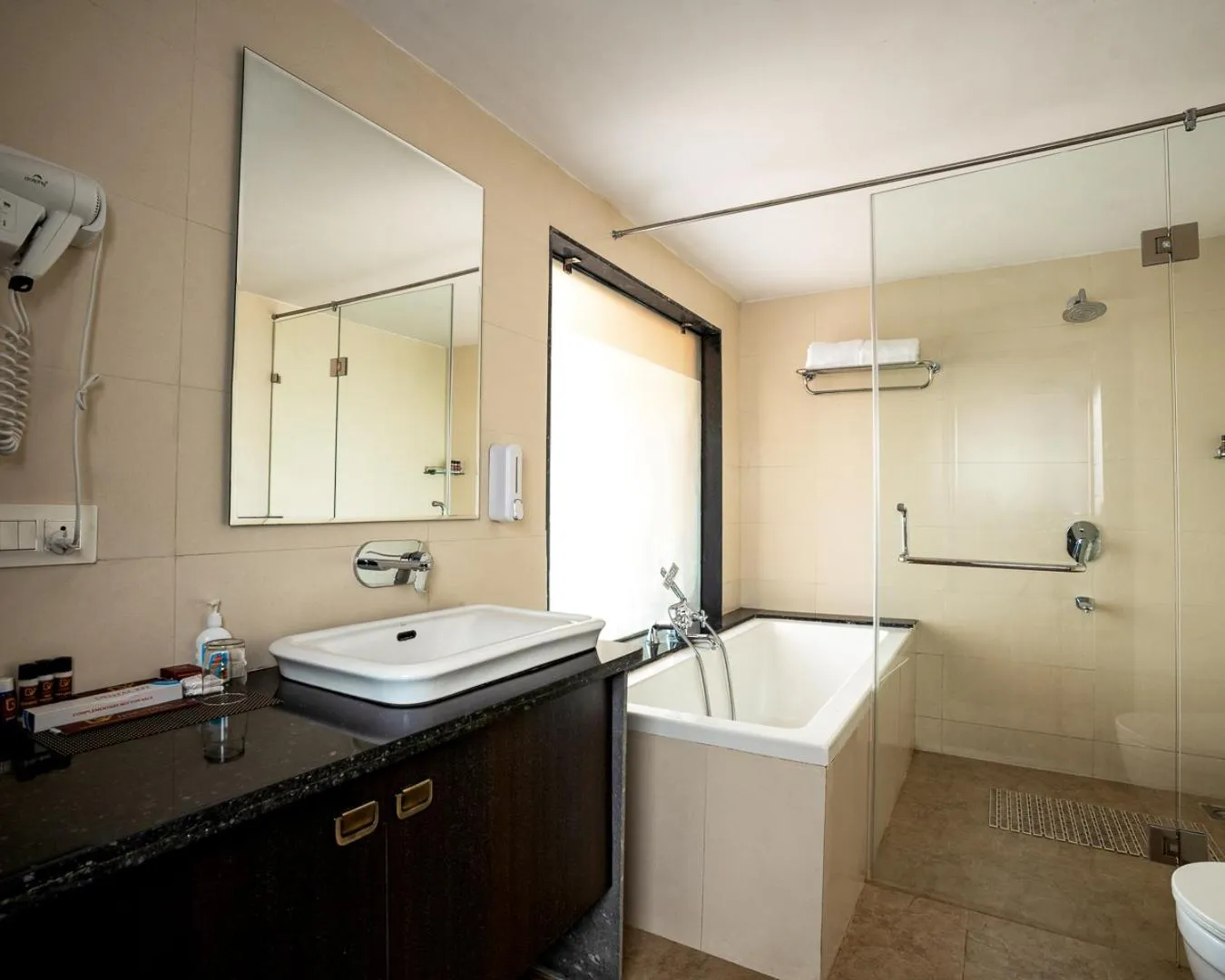 Shower in Vagator Downtown By VDP