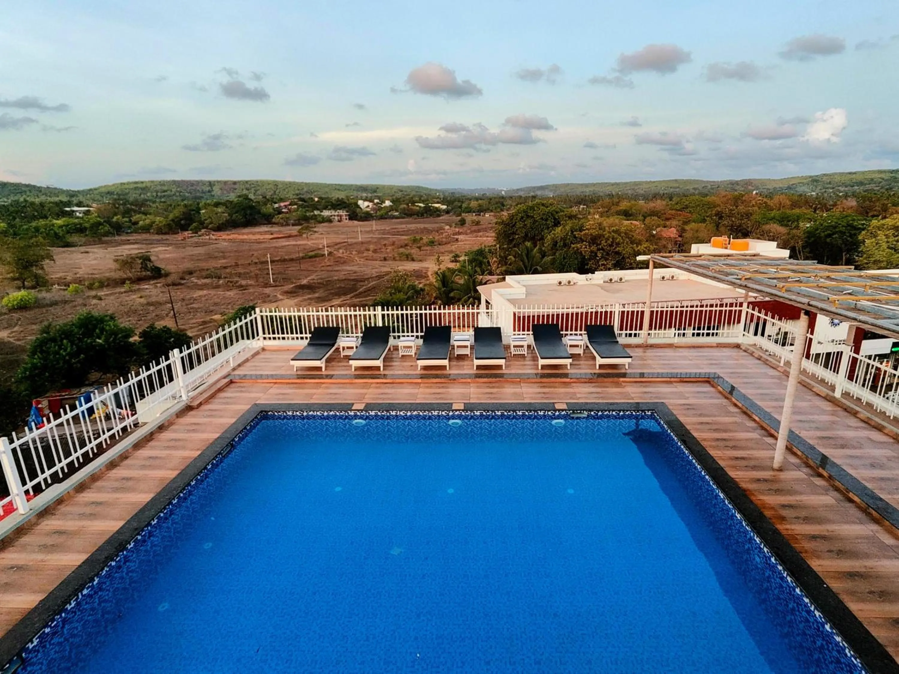 Natural landscape in Vagator Downtown By VDP