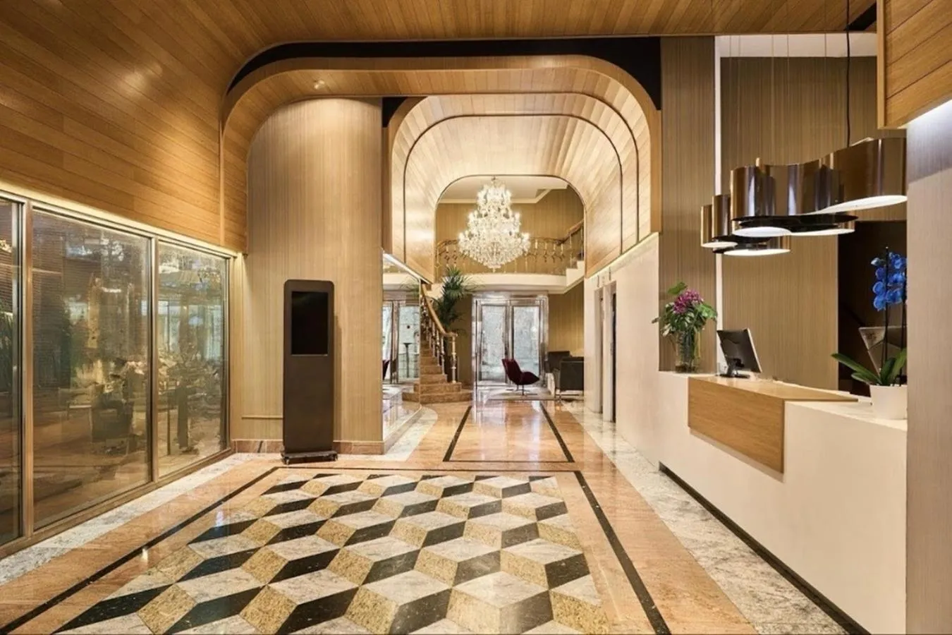 Lobby or reception in VP Jardín de Recoletos