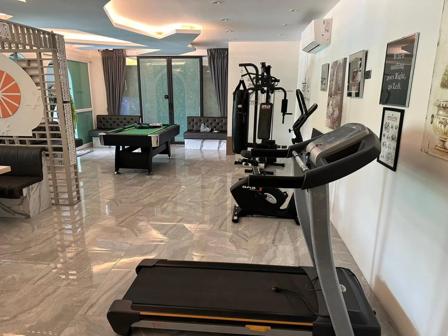 Fitness centre/facilities in Tajh Pool Villas