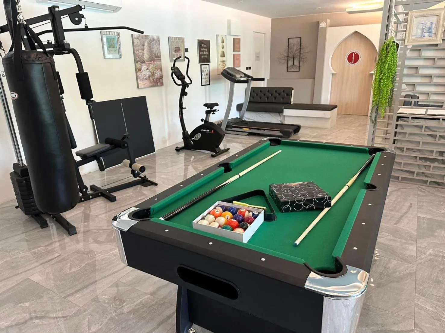 Billiard in Tajh Pool Villas