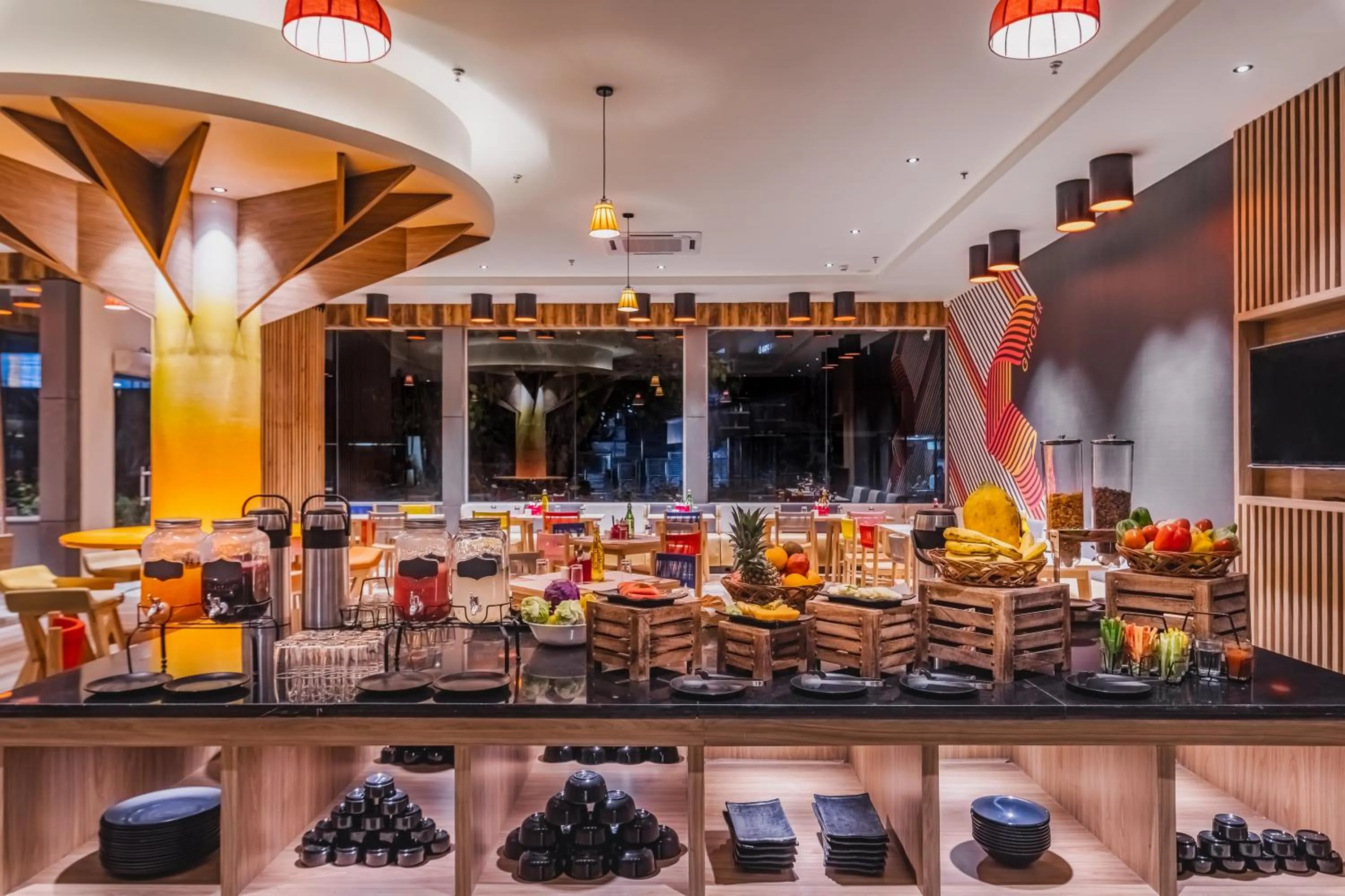 Food in Ginger Bharuch