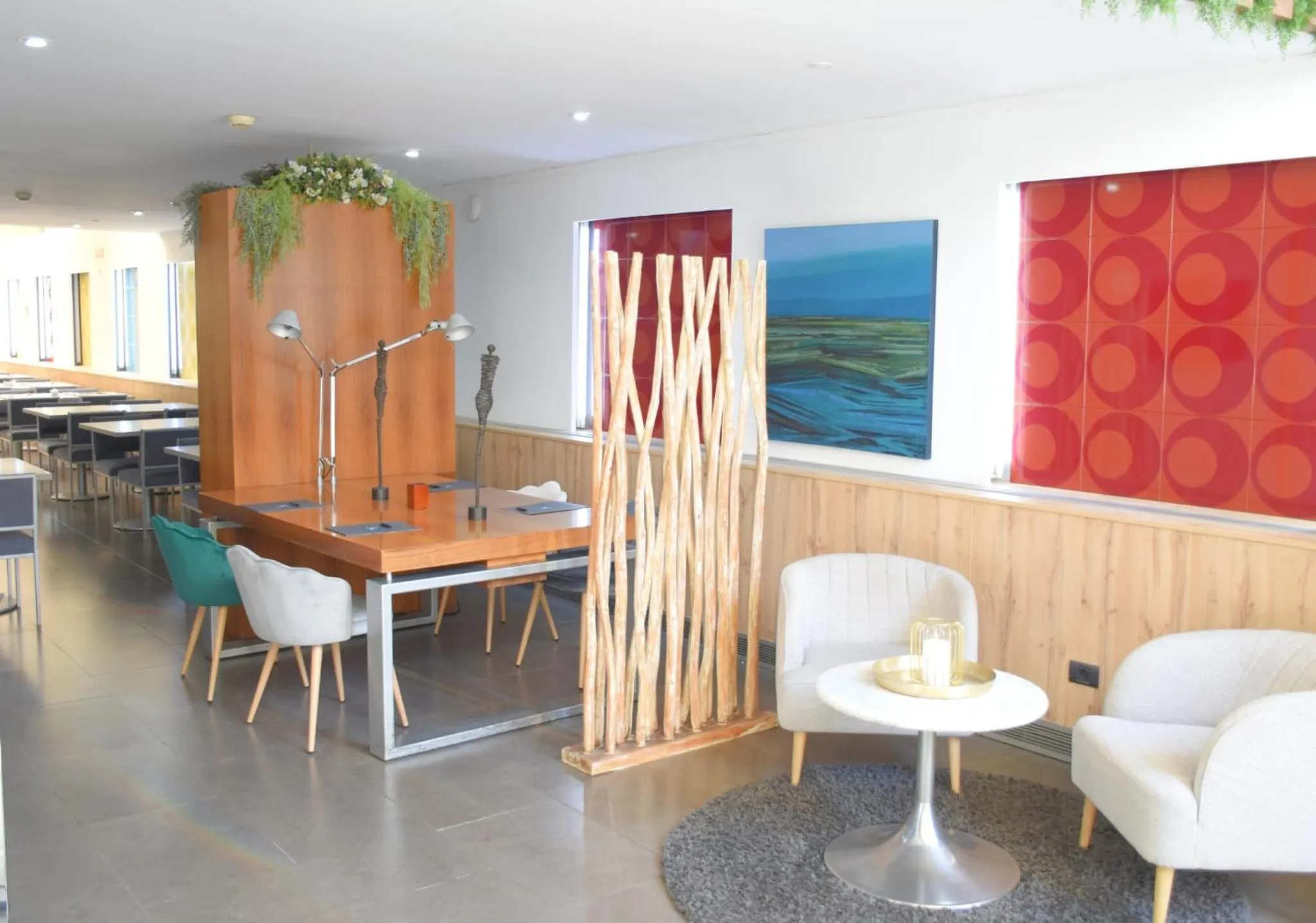 Seating area in Hotel Salymar