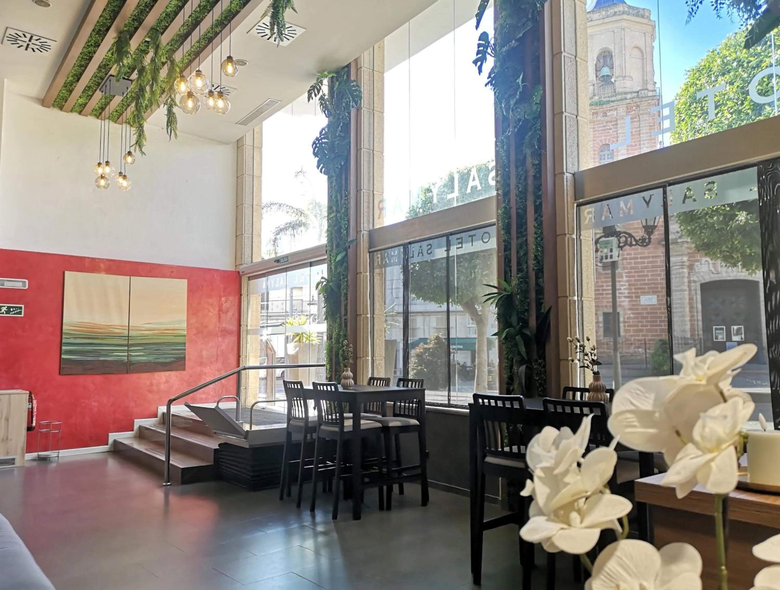 Lobby or reception in Hotel Salymar