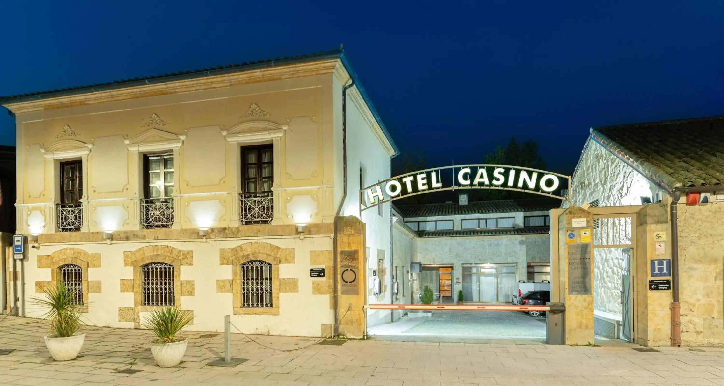 Property building in Hospedium Hotel Casino Del Tormes Property building in Hospedium Hotel Casino Del Tormes
