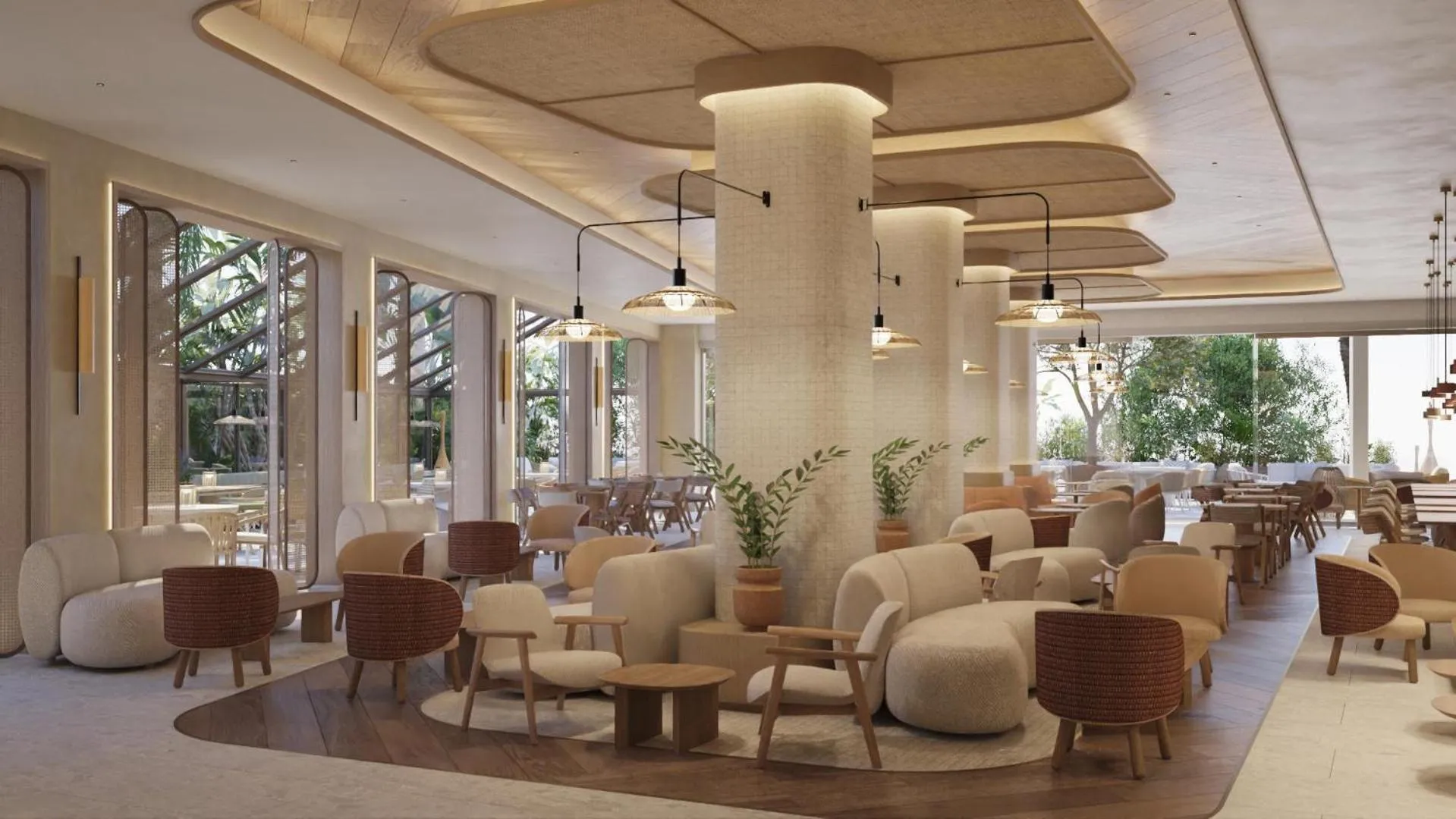 Lobby or reception in Port Benidorm Hotel & Spa 4* Sup
