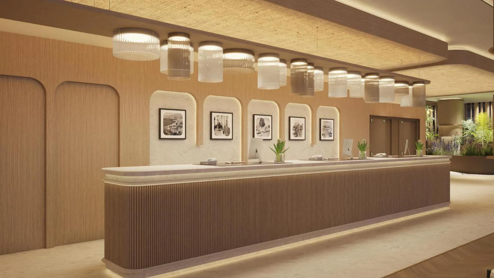 Lobby or reception in Port Benidorm Hotel & Spa 4* Sup