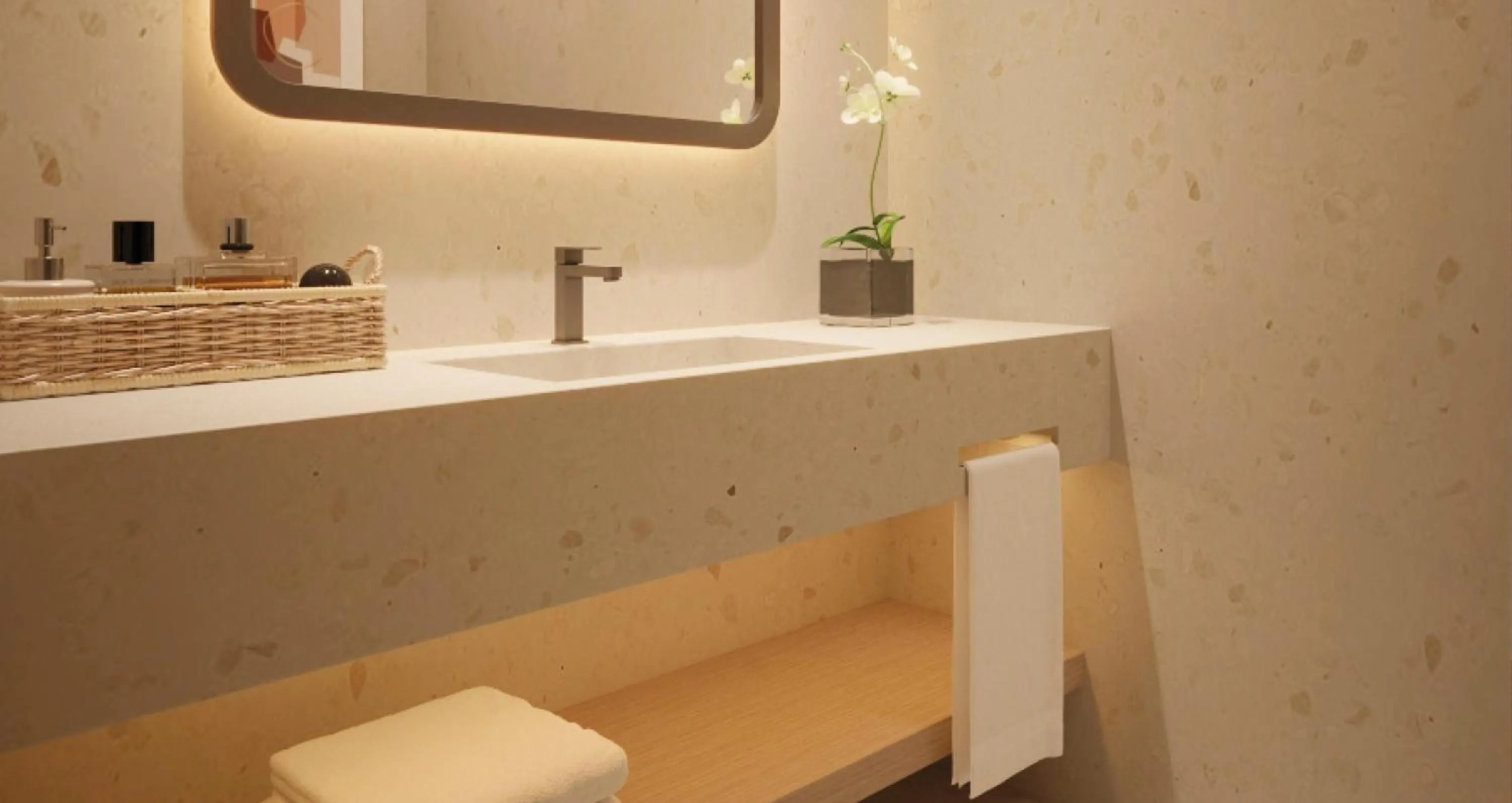 Bathroom in Port Benidorm Hotel & Spa 4* Sup