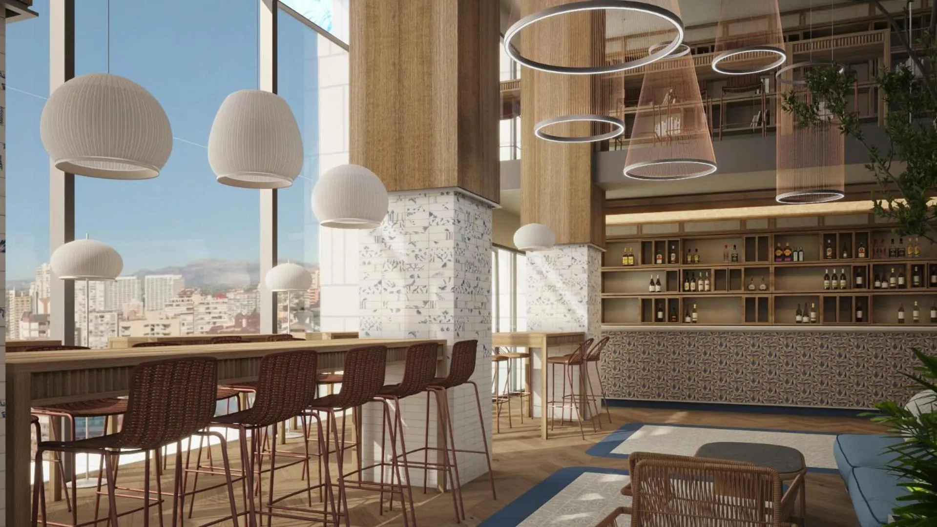 Lounge or bar in Port Benidorm Hotel & Spa 4* Sup