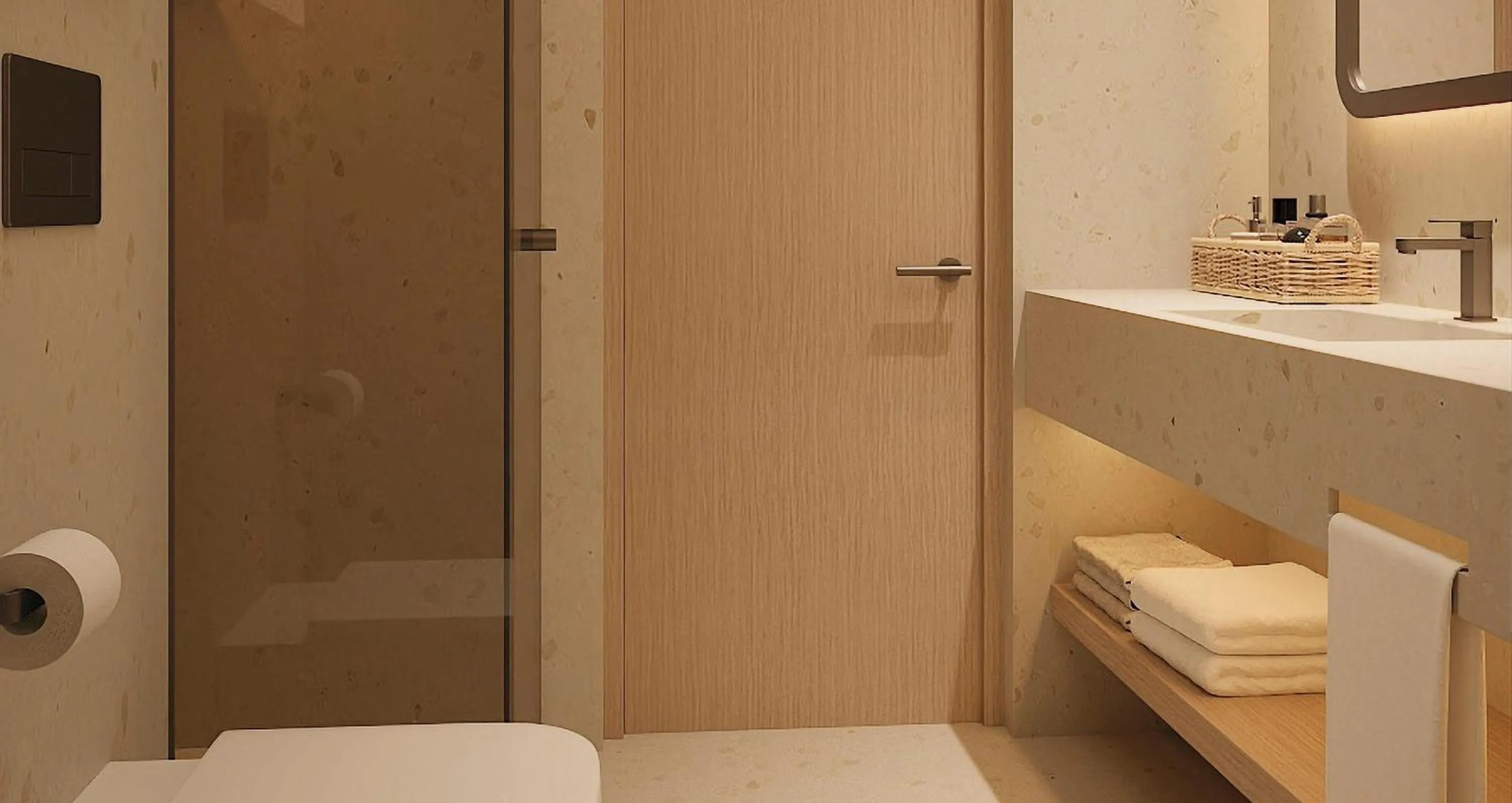 Bathroom in Port Benidorm Hotel & Spa 4* Sup