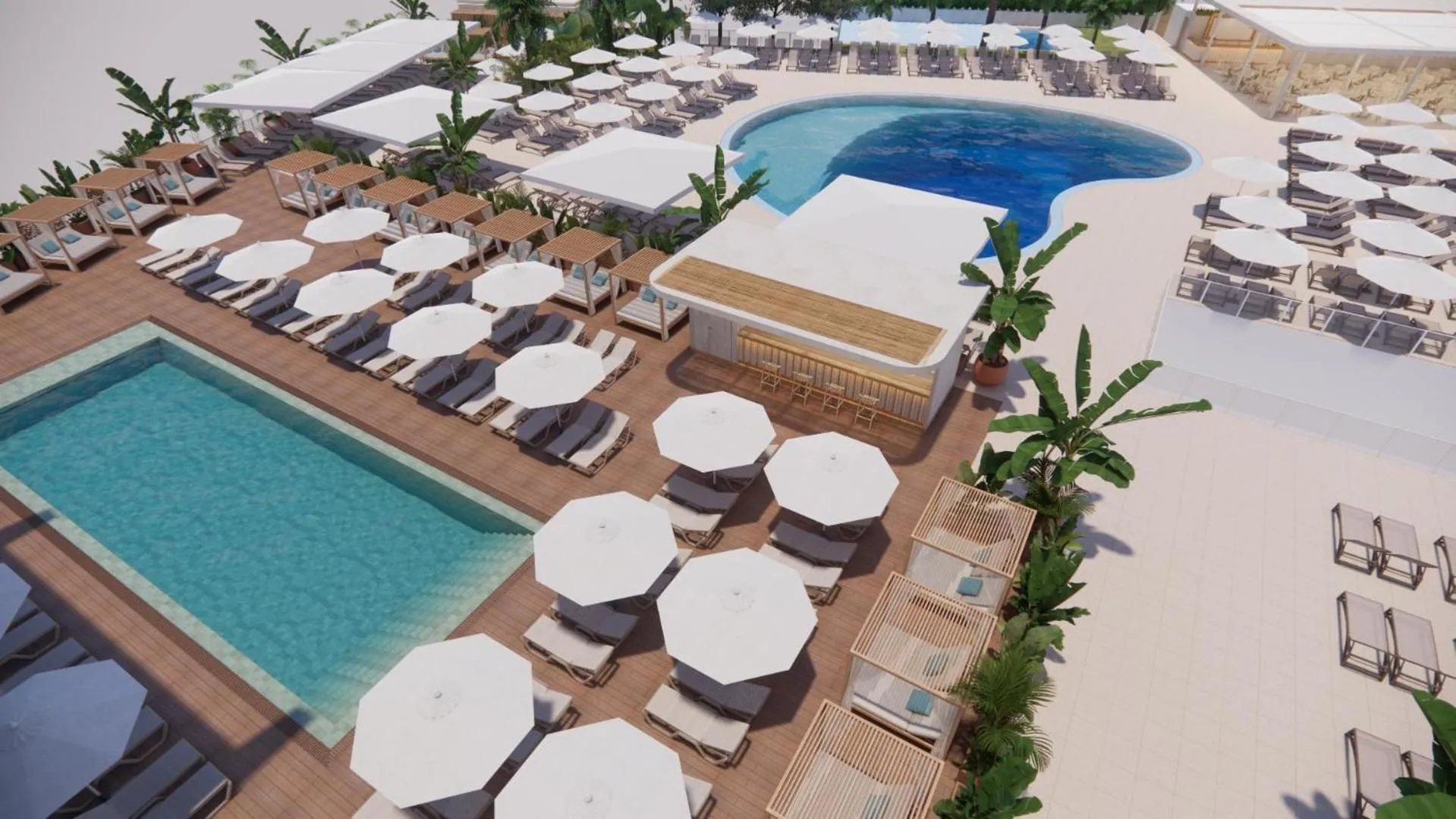 Swimming pool in Port Benidorm Hotel & Spa 4* Sup