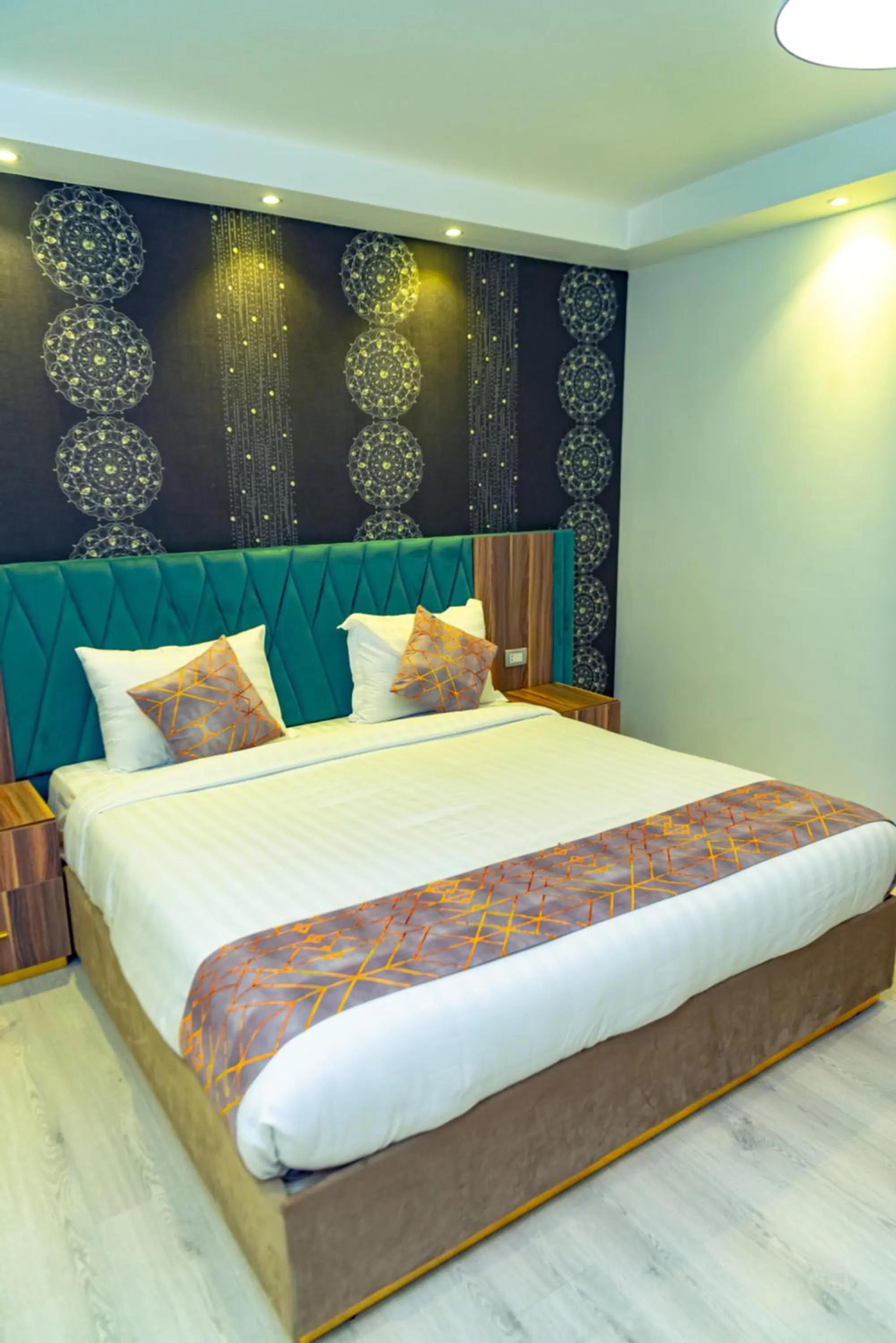 Bedroom, Bed in Jasmine Pyramids Hotel