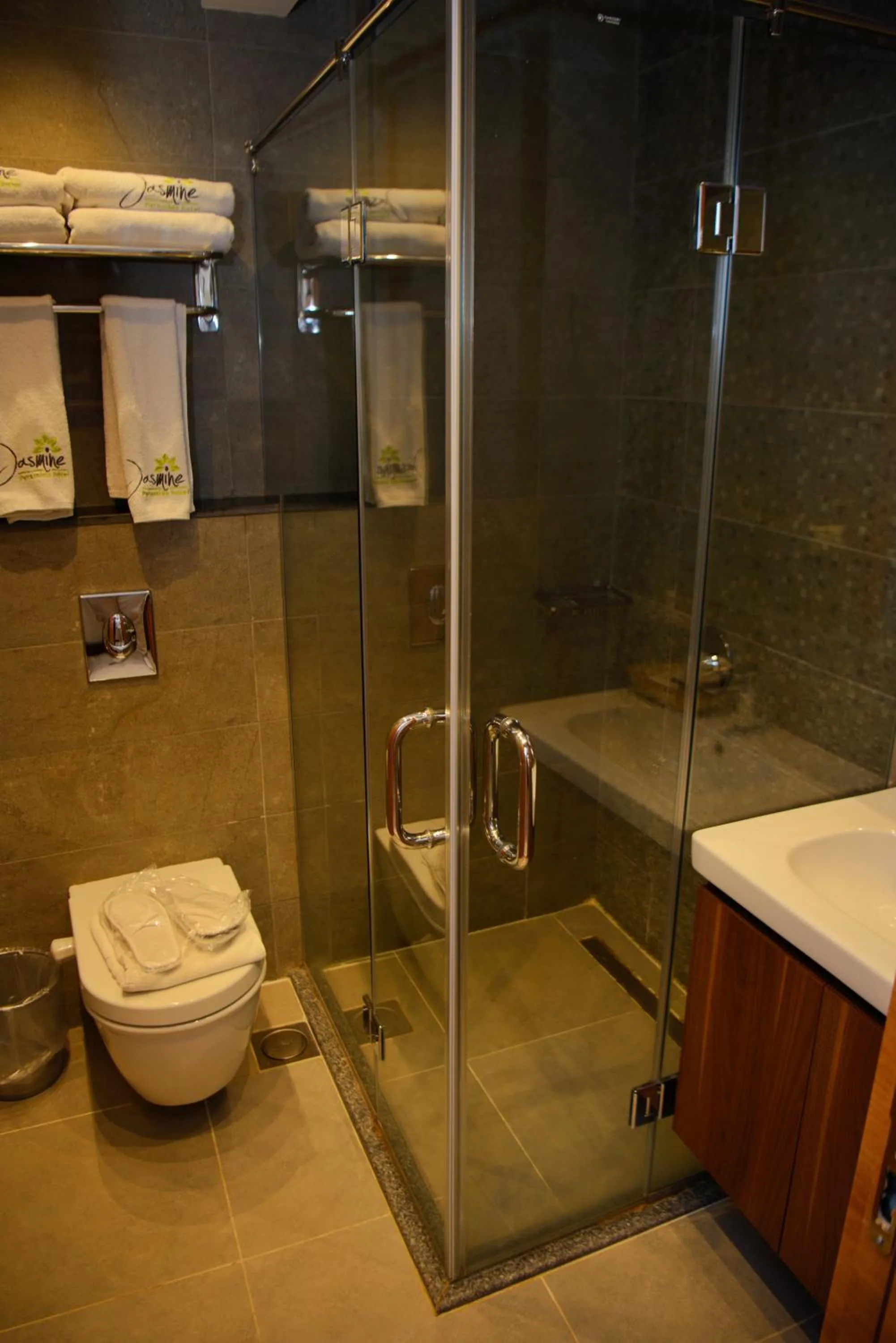 Bathroom in Jasmine Pyramids Hotel