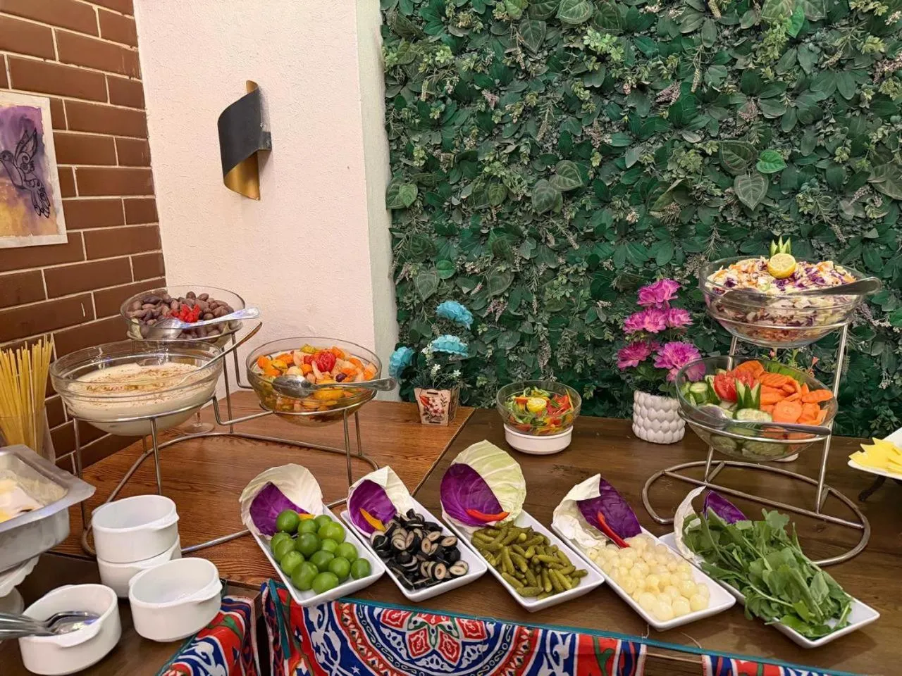 Breakfast in Jasmine Pyramids Hotel