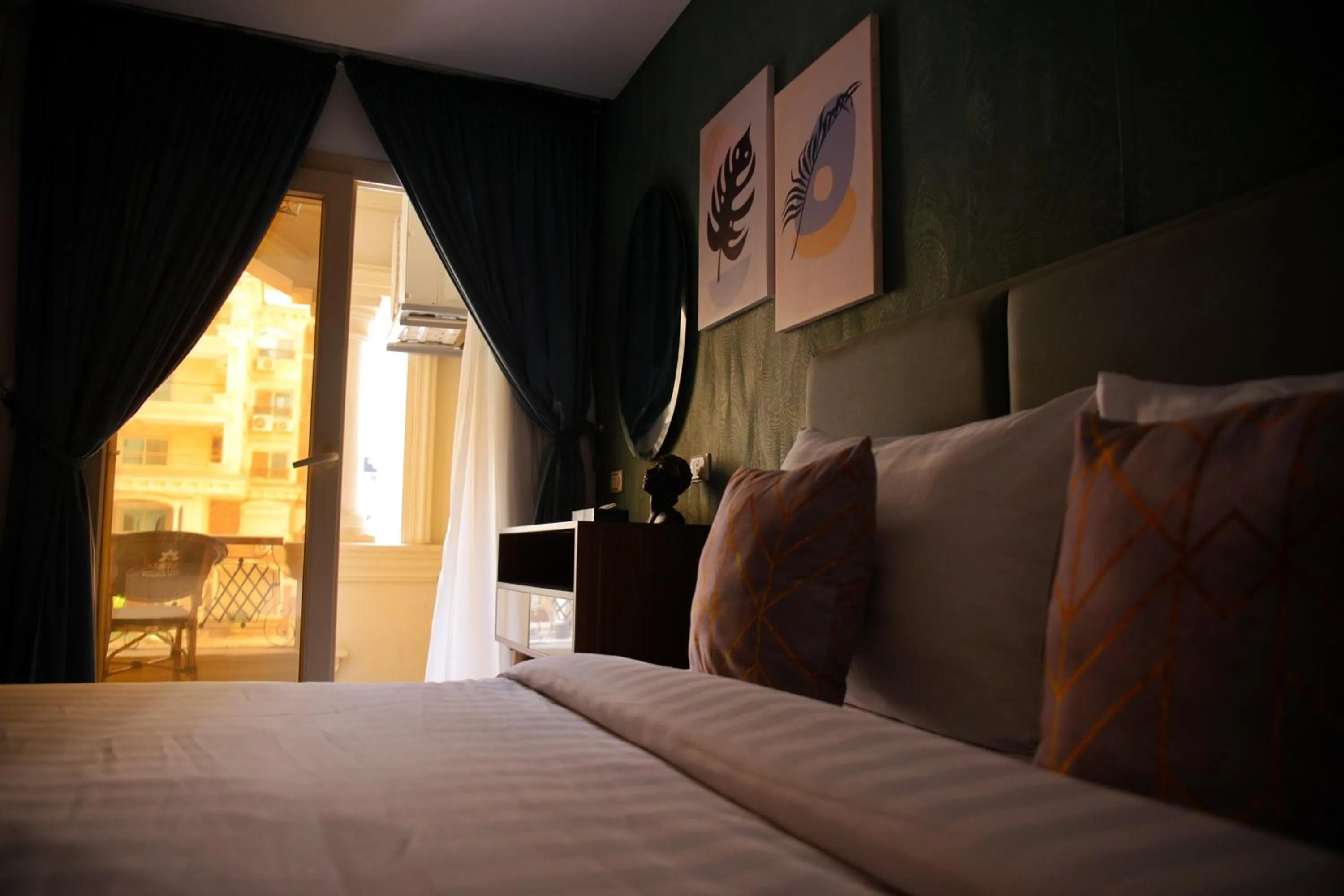 Bedroom, Bed in Jasmine Pyramids Hotel