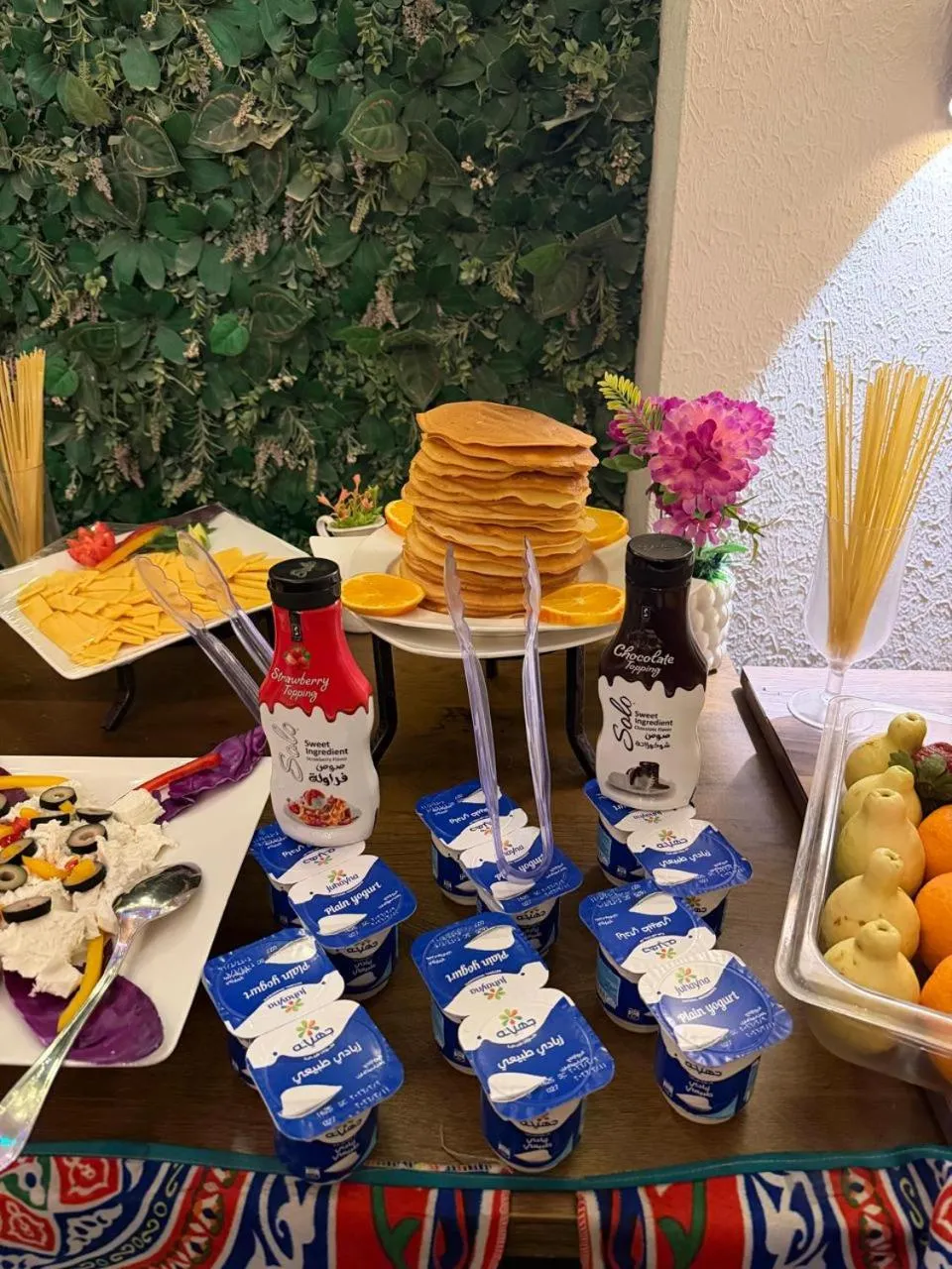 Breakfast in Jasmine Pyramids Hotel