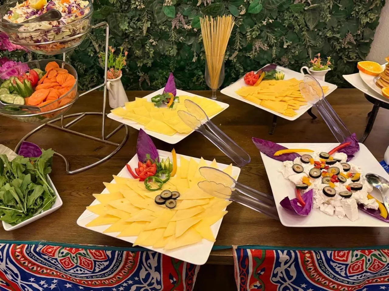 Breakfast in Jasmine Pyramids Hotel