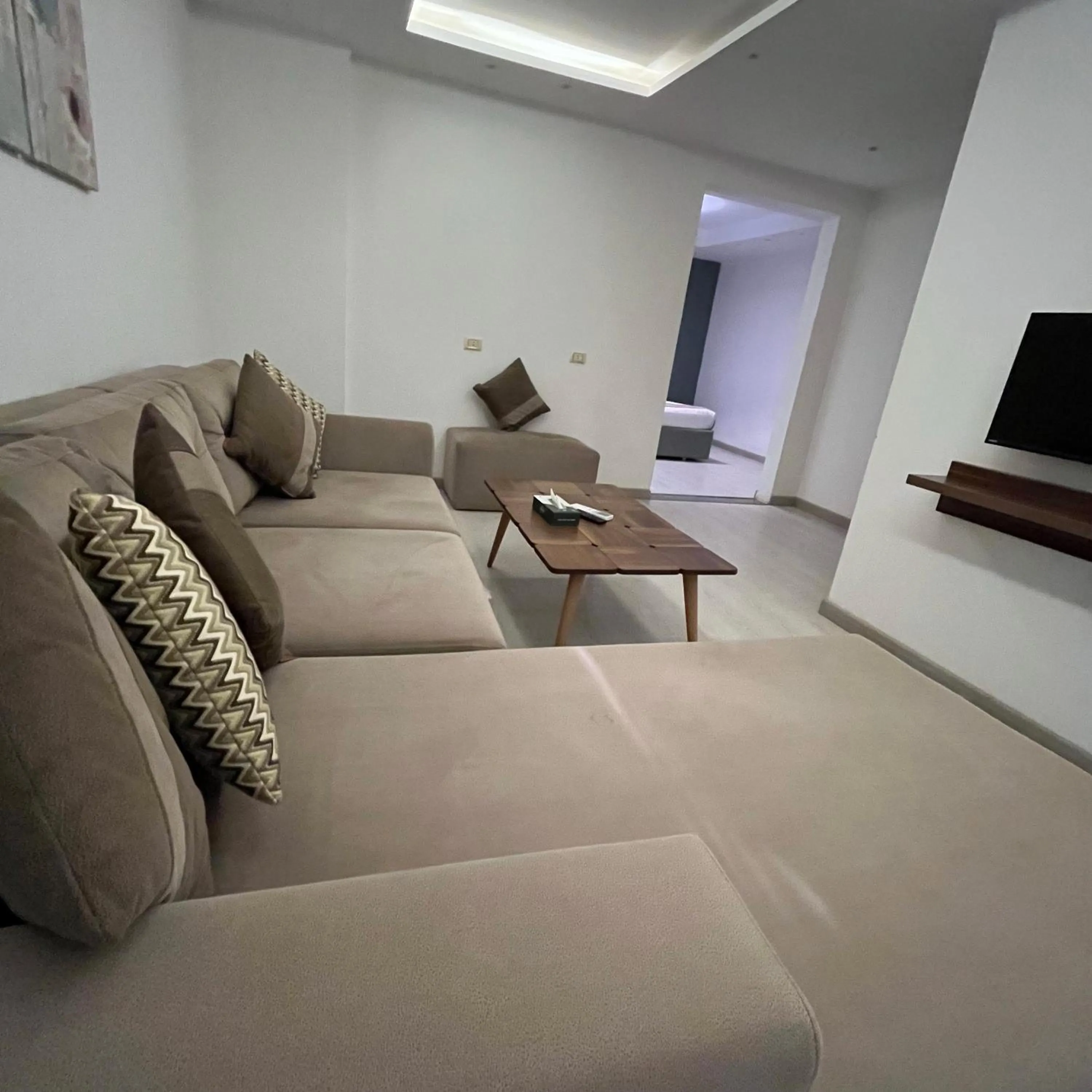 Living room in Jasmine Pyramids Hotel