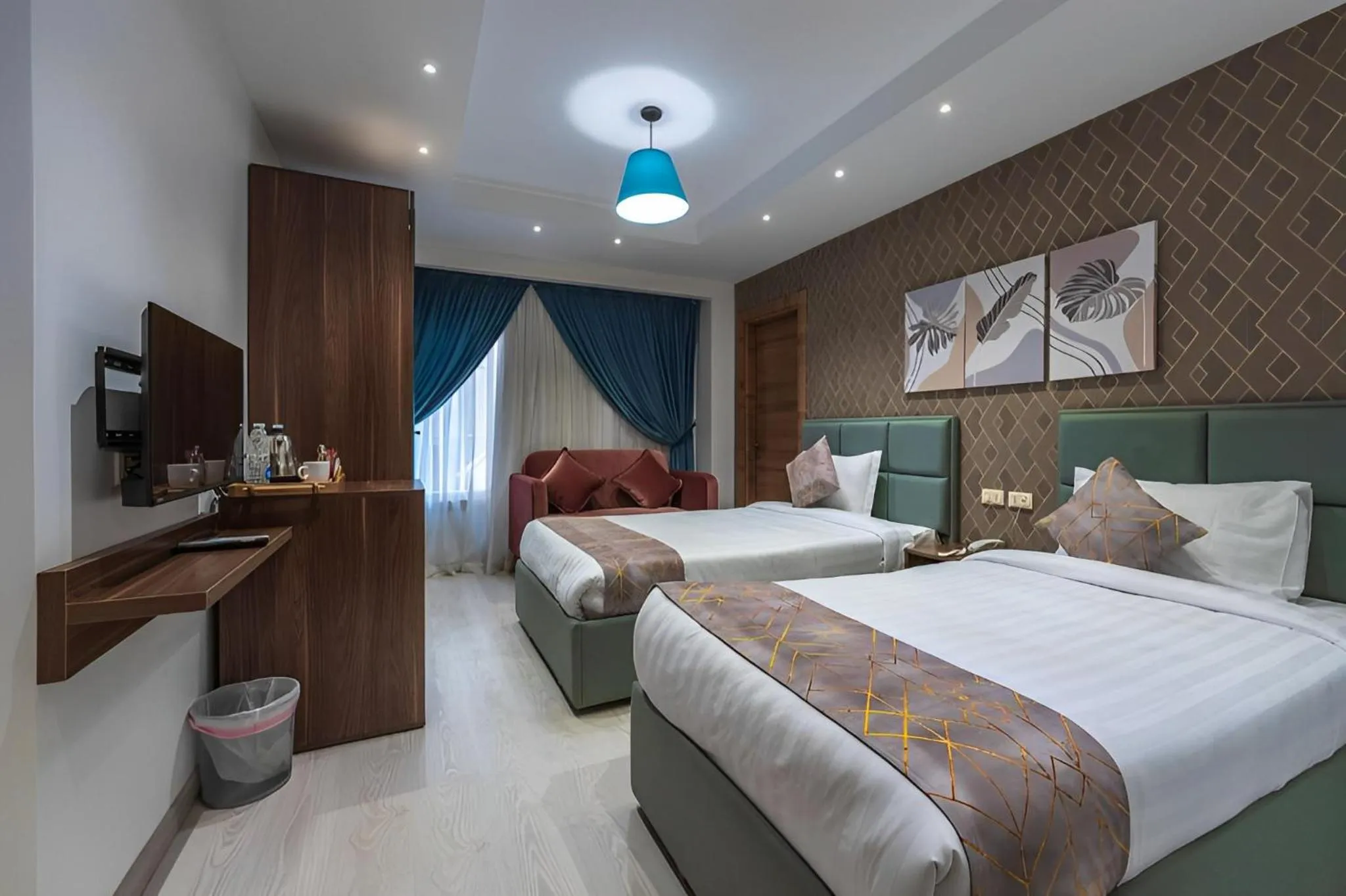 Bedroom, Bed in Jasmine Pyramids Hotel