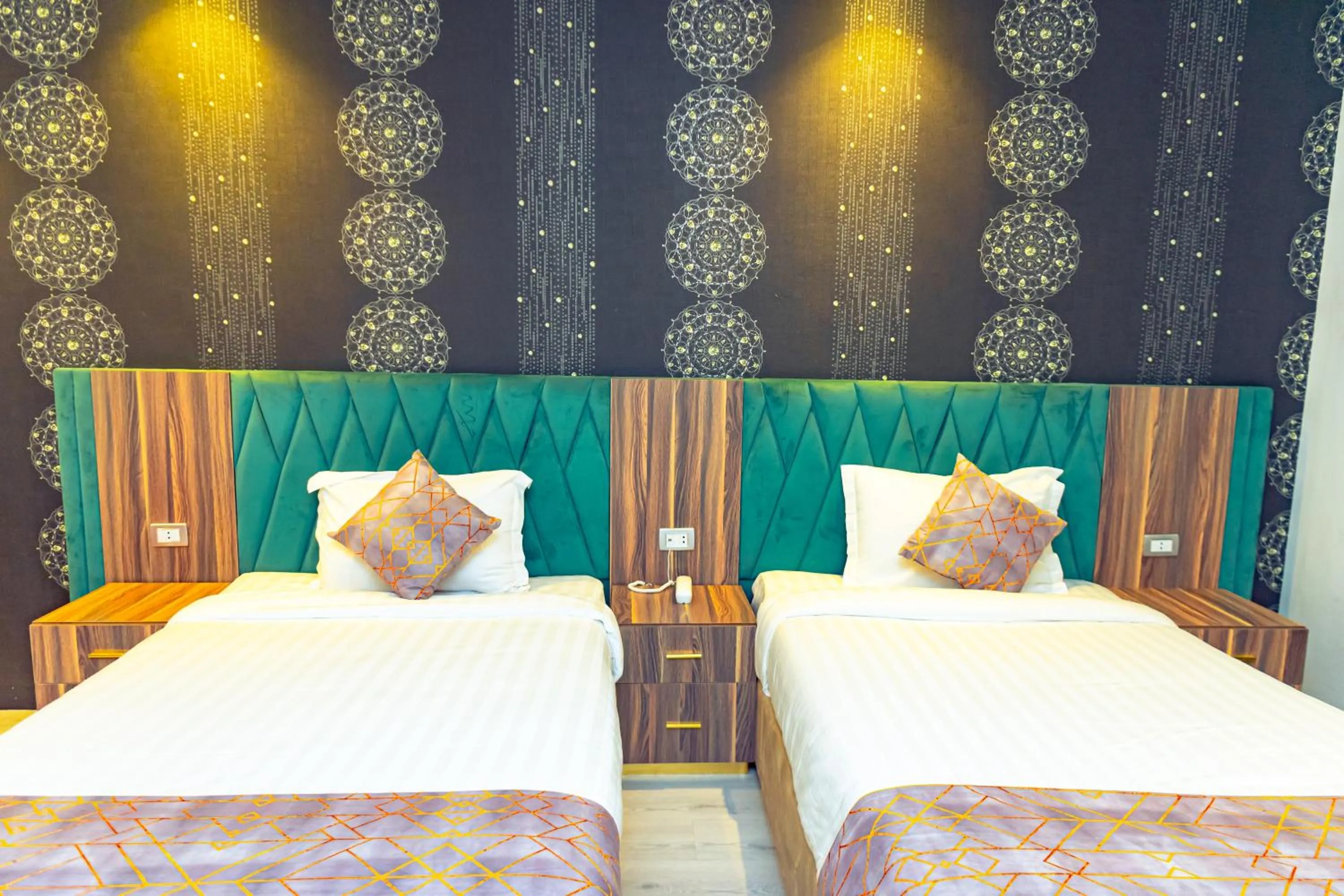 Bedroom, Bed in Jasmine Pyramids Hotel