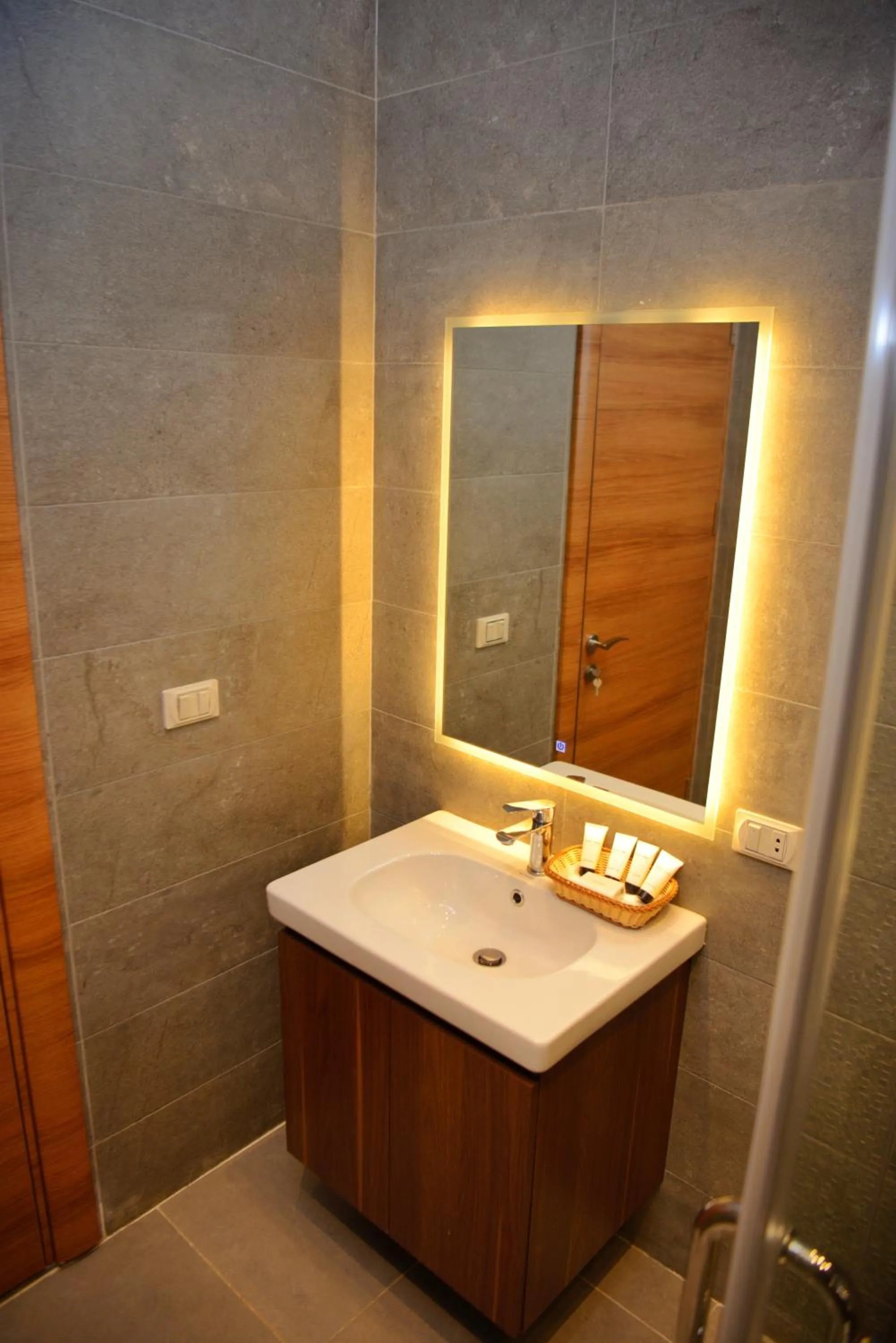 Bathroom in Jasmine Pyramids Hotel