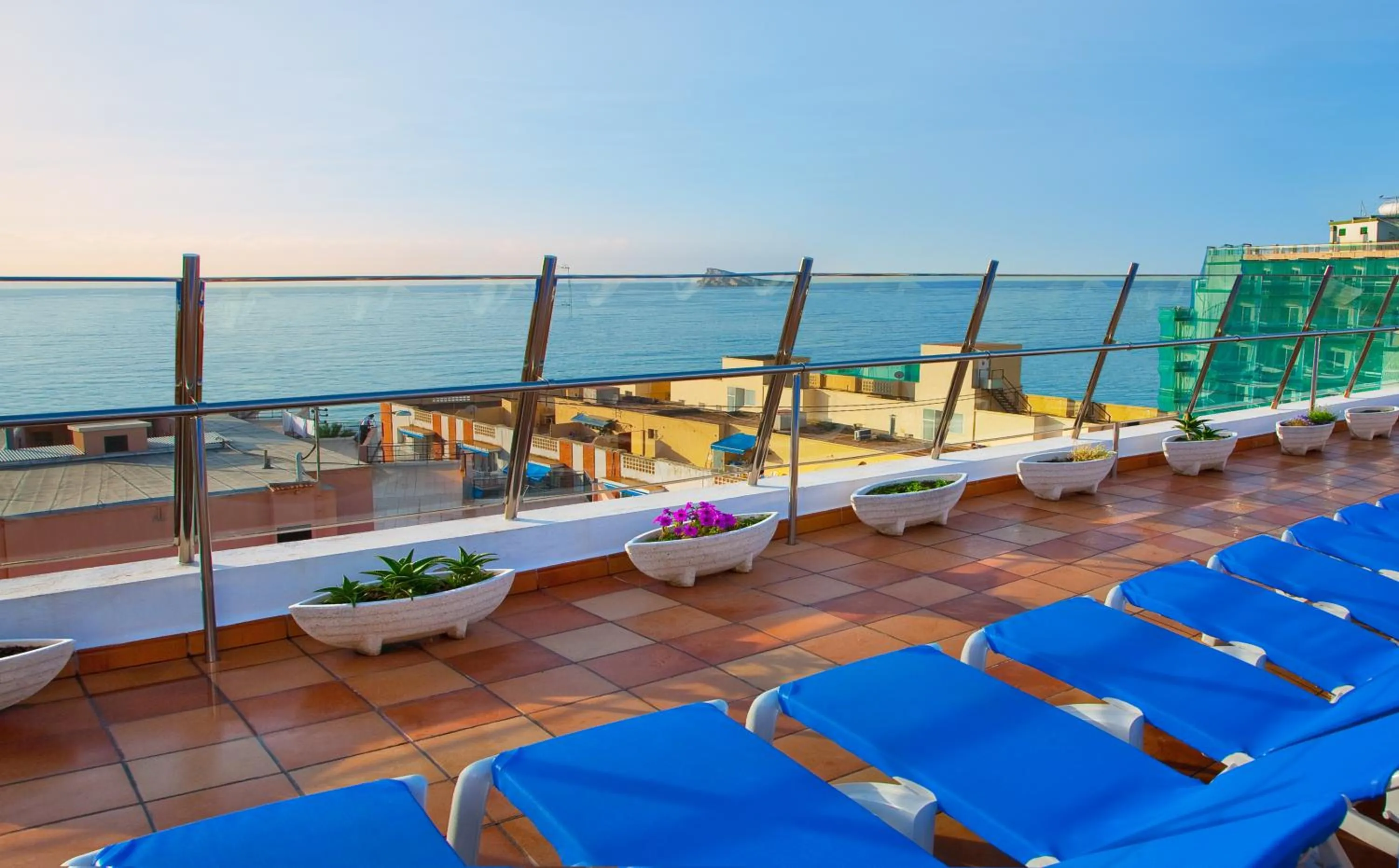 Balcony/Terrace in Hotel Avenida