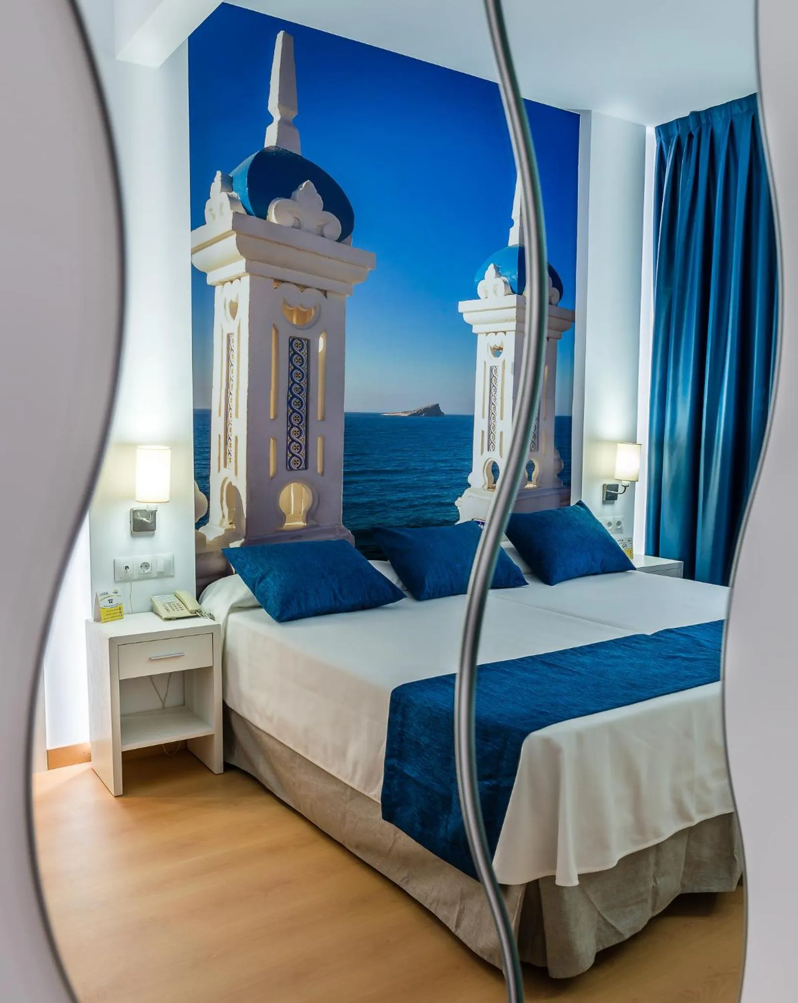 Bed in Hotel Avenida