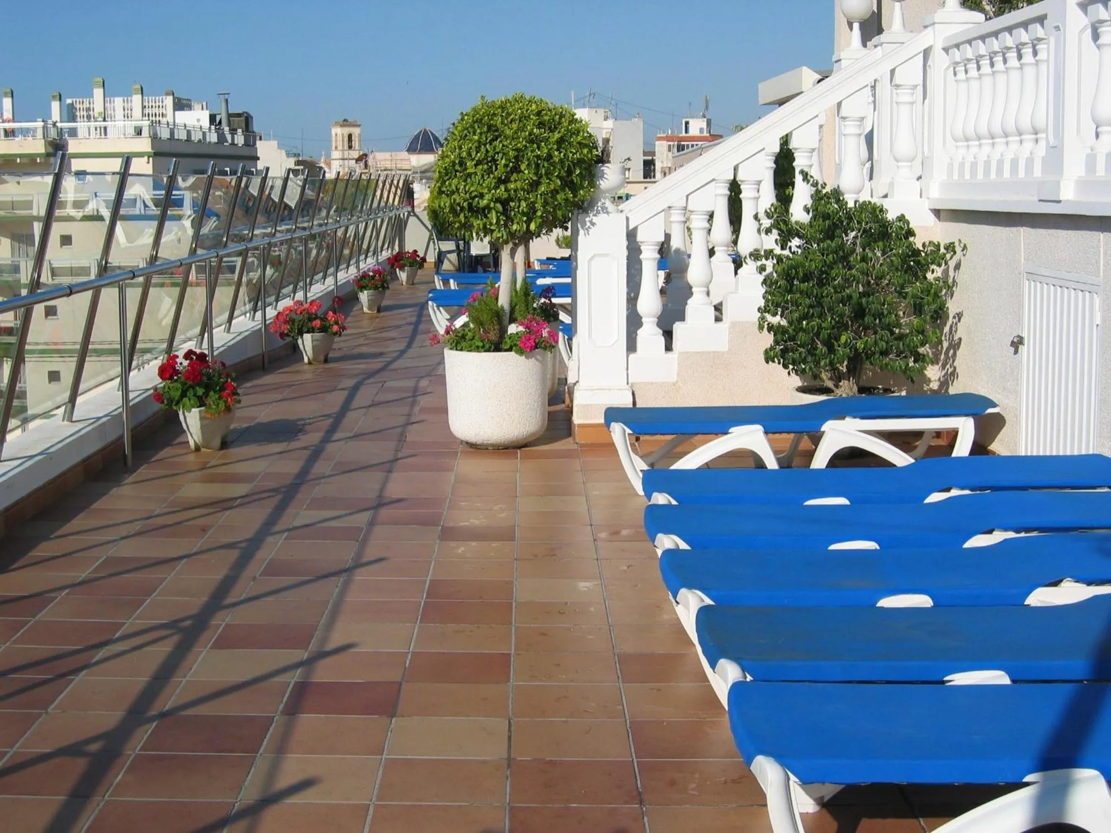 Balcony/Terrace in Hotel Avenida