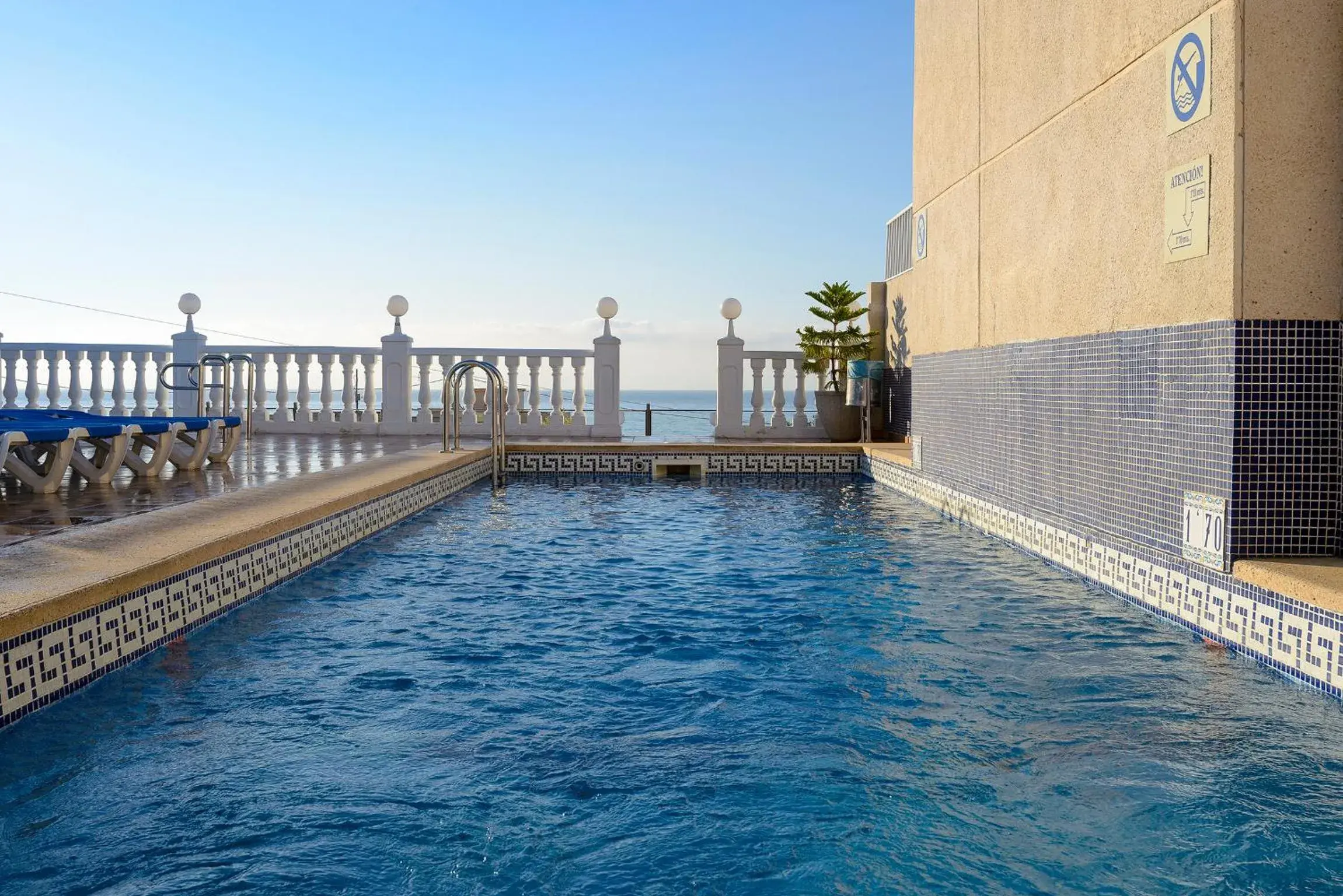 Pool view in Hotel Avenida Pool view in Hotel Avenida