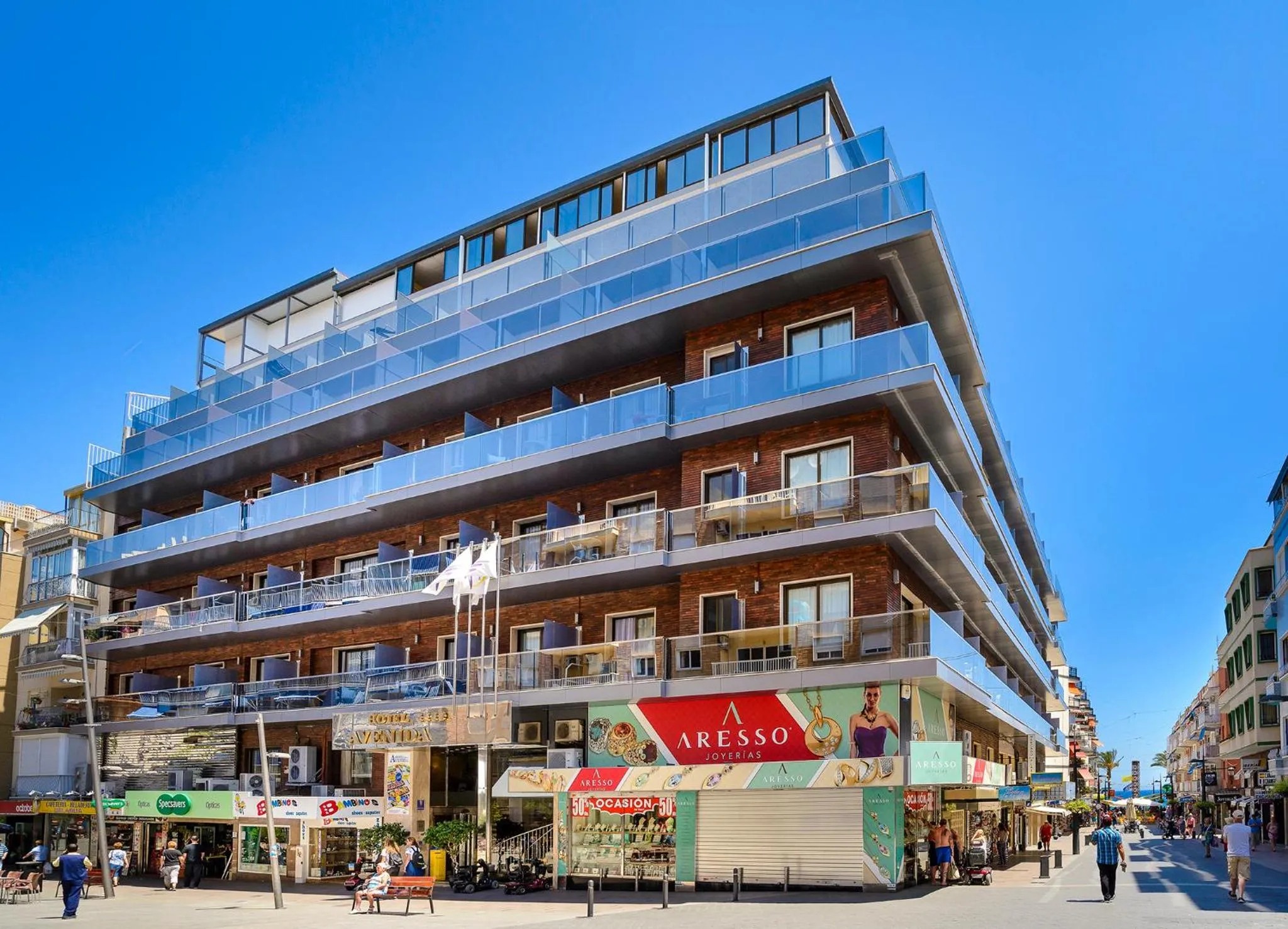 On site in Hotel Avenida