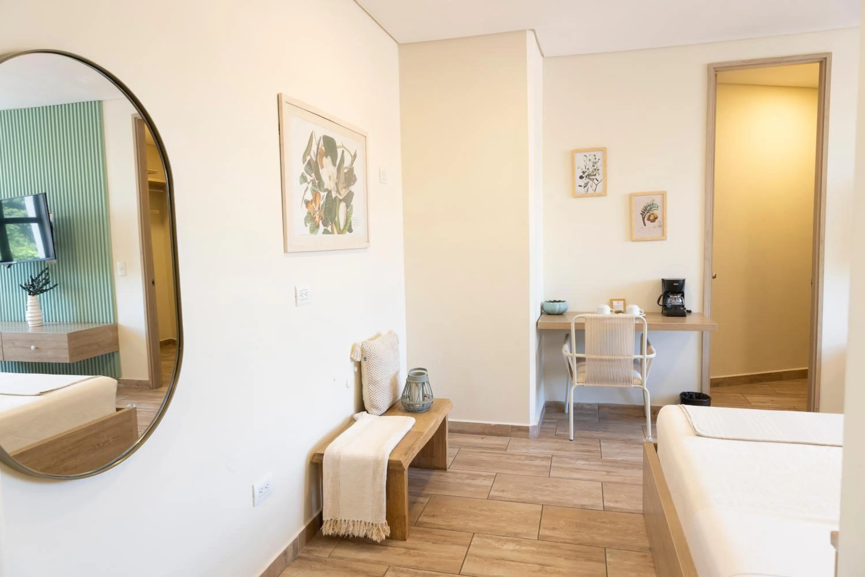 Living room, Bed in Mythical Hotel Boutique