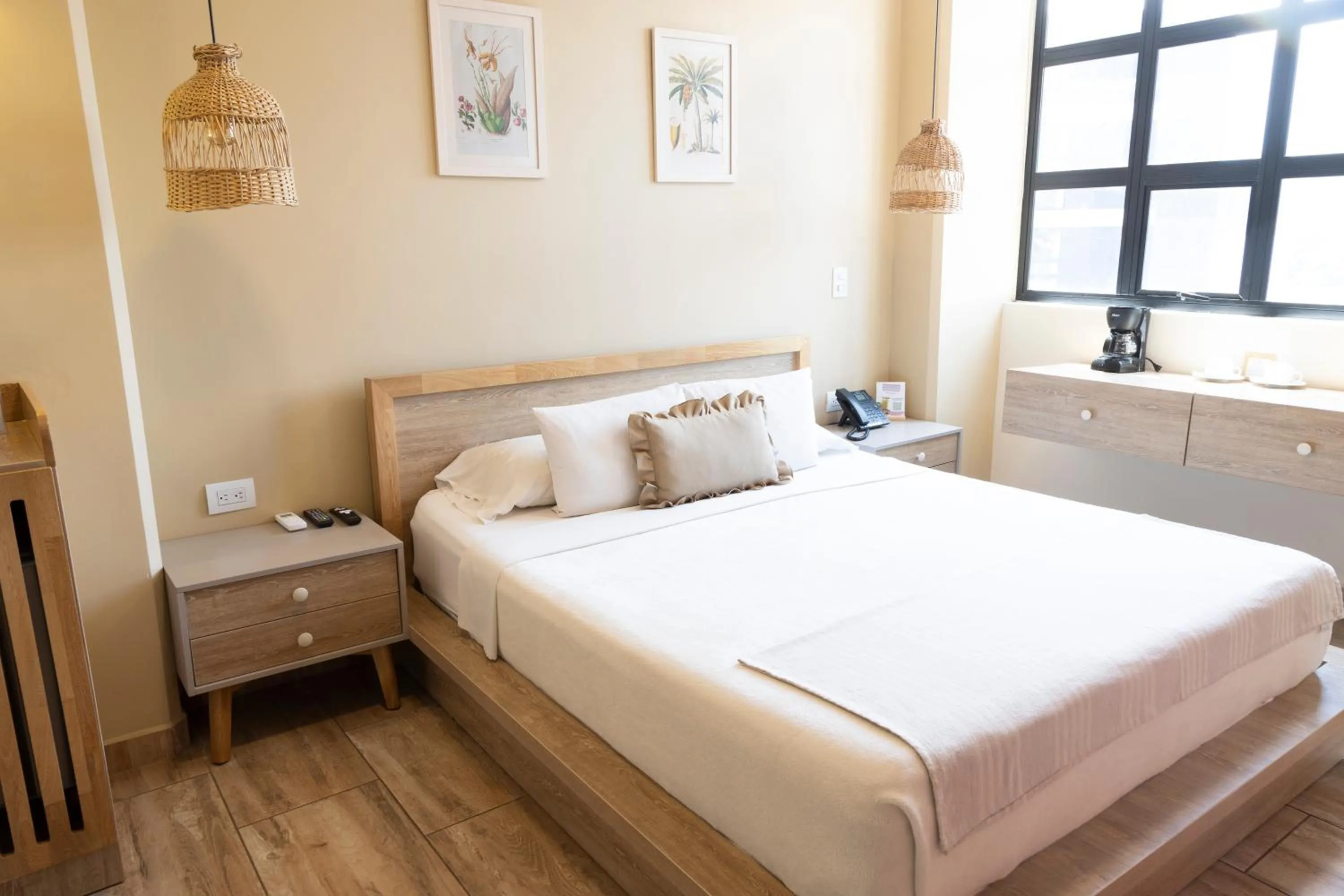 Bed in Mythical Hotel Boutique