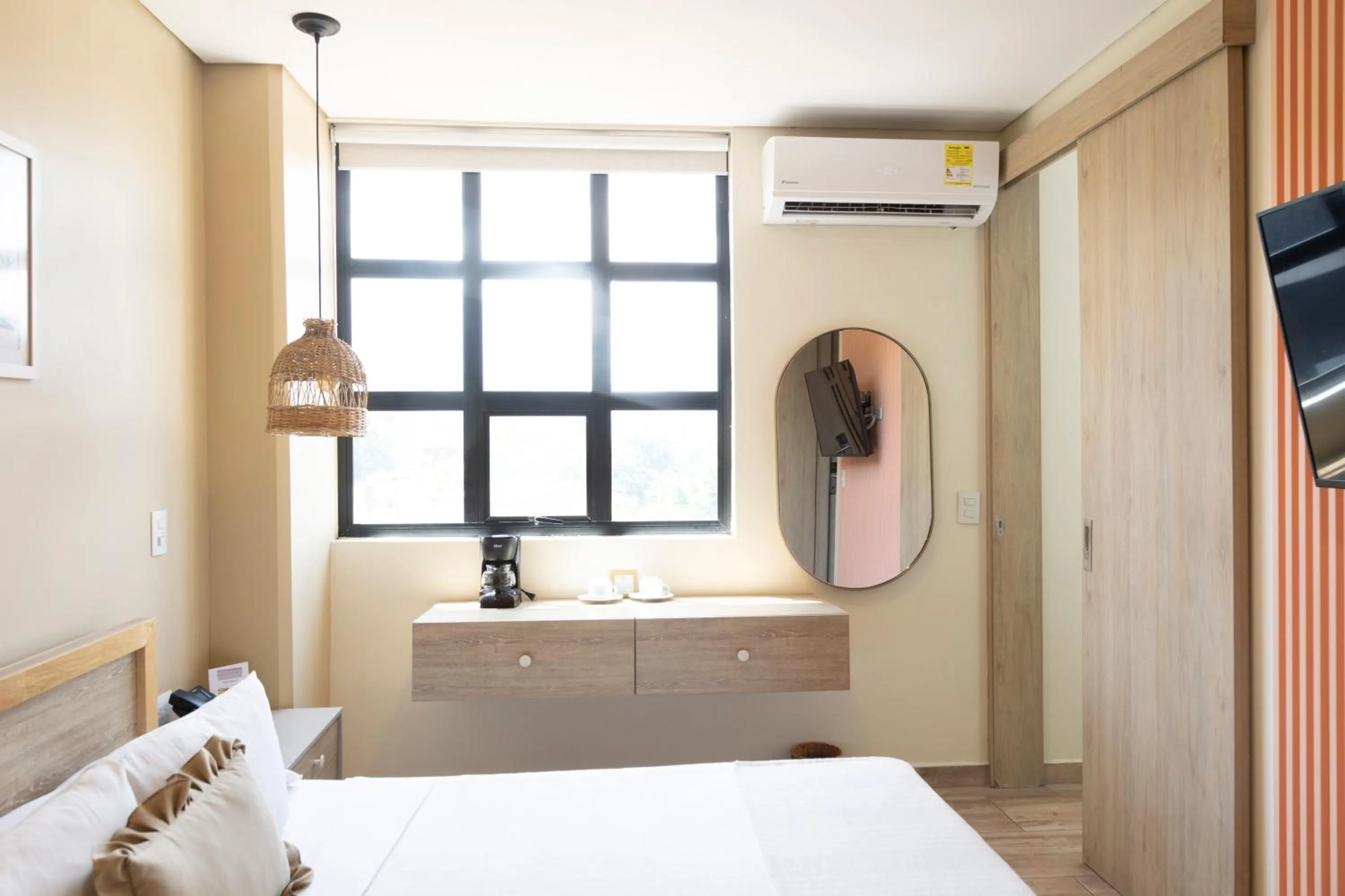 Bed in Mythical Hotel Boutique