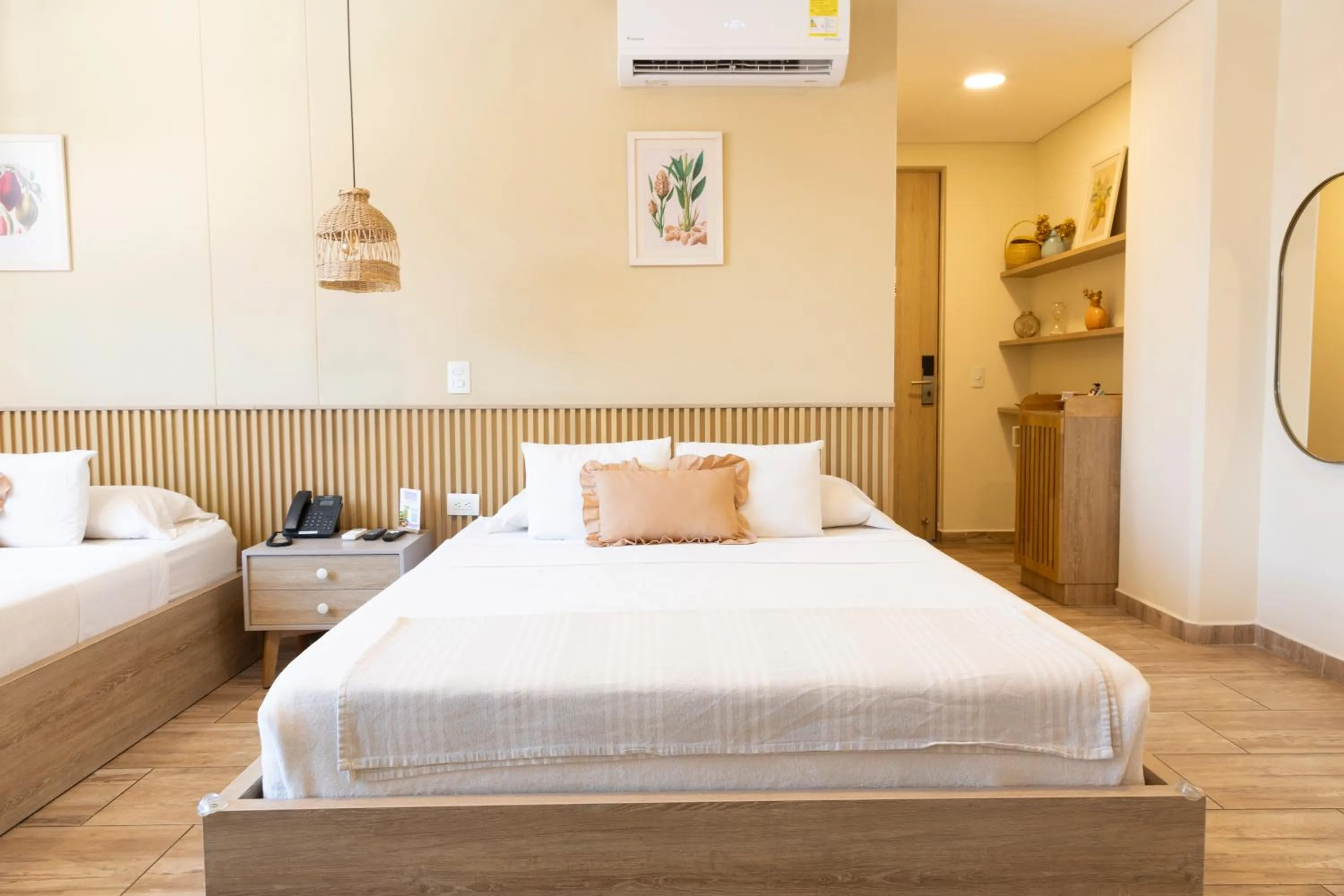 Bed in Mythical Hotel Boutique