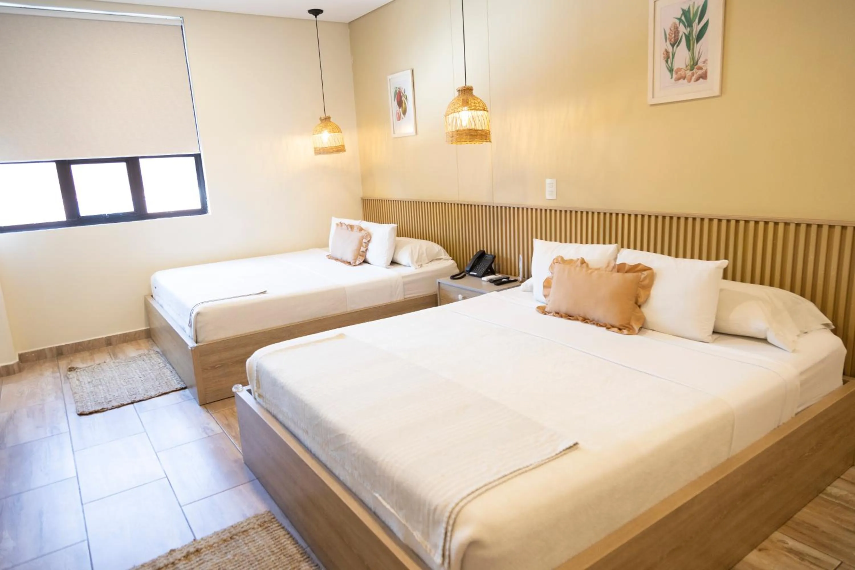 Bed in Mythical Hotel Boutique