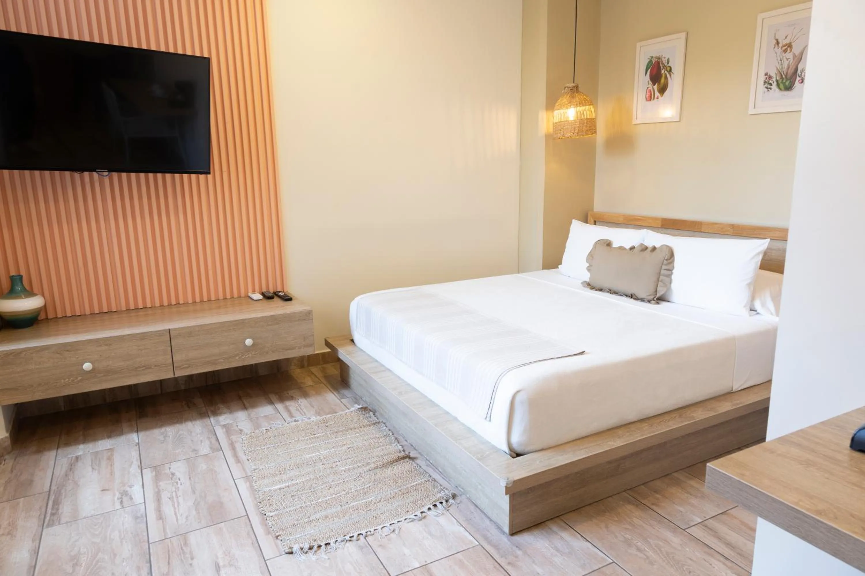 Bed in Mythical Hotel Boutique