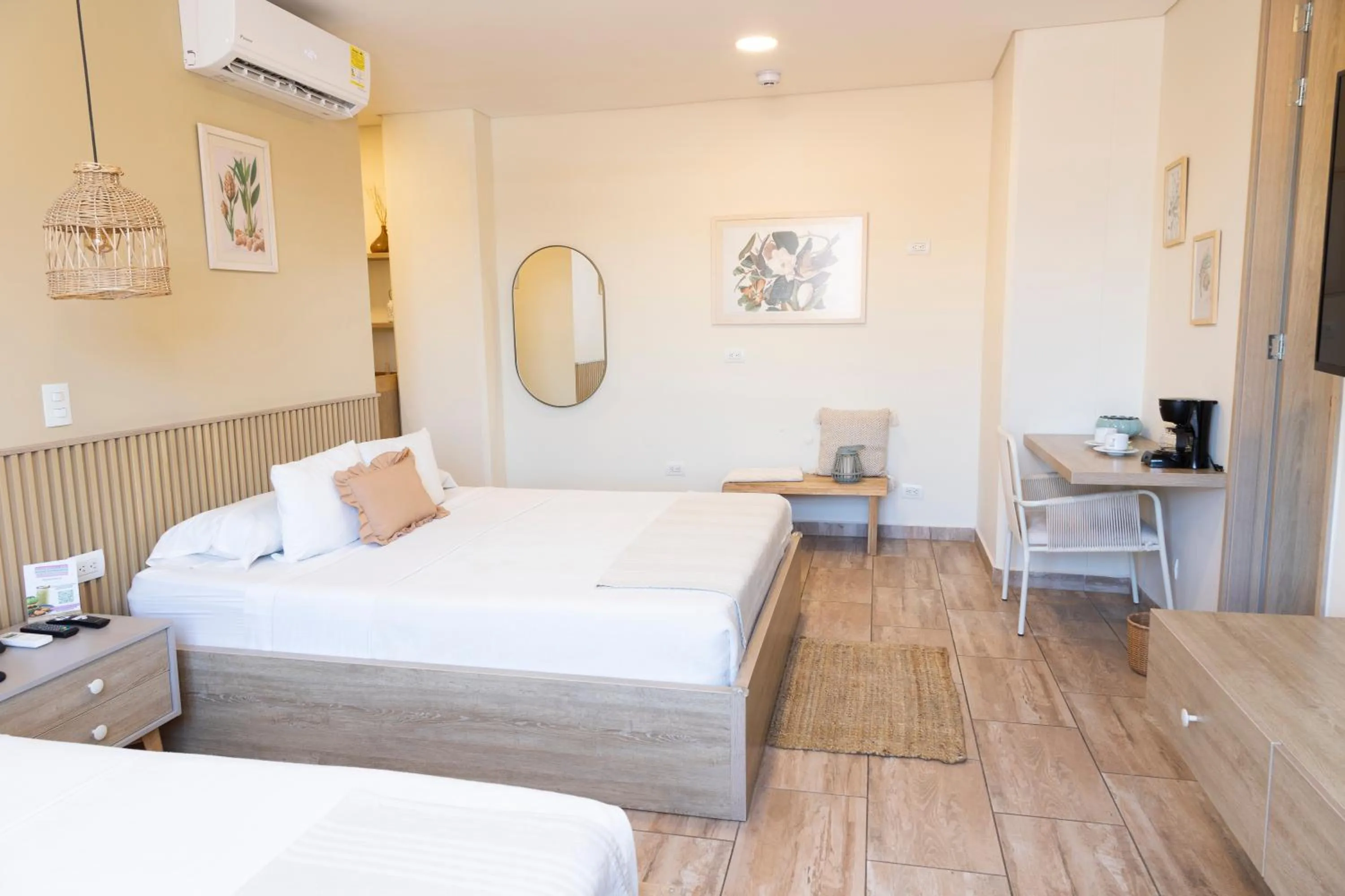 Bed in Mythical Hotel Boutique