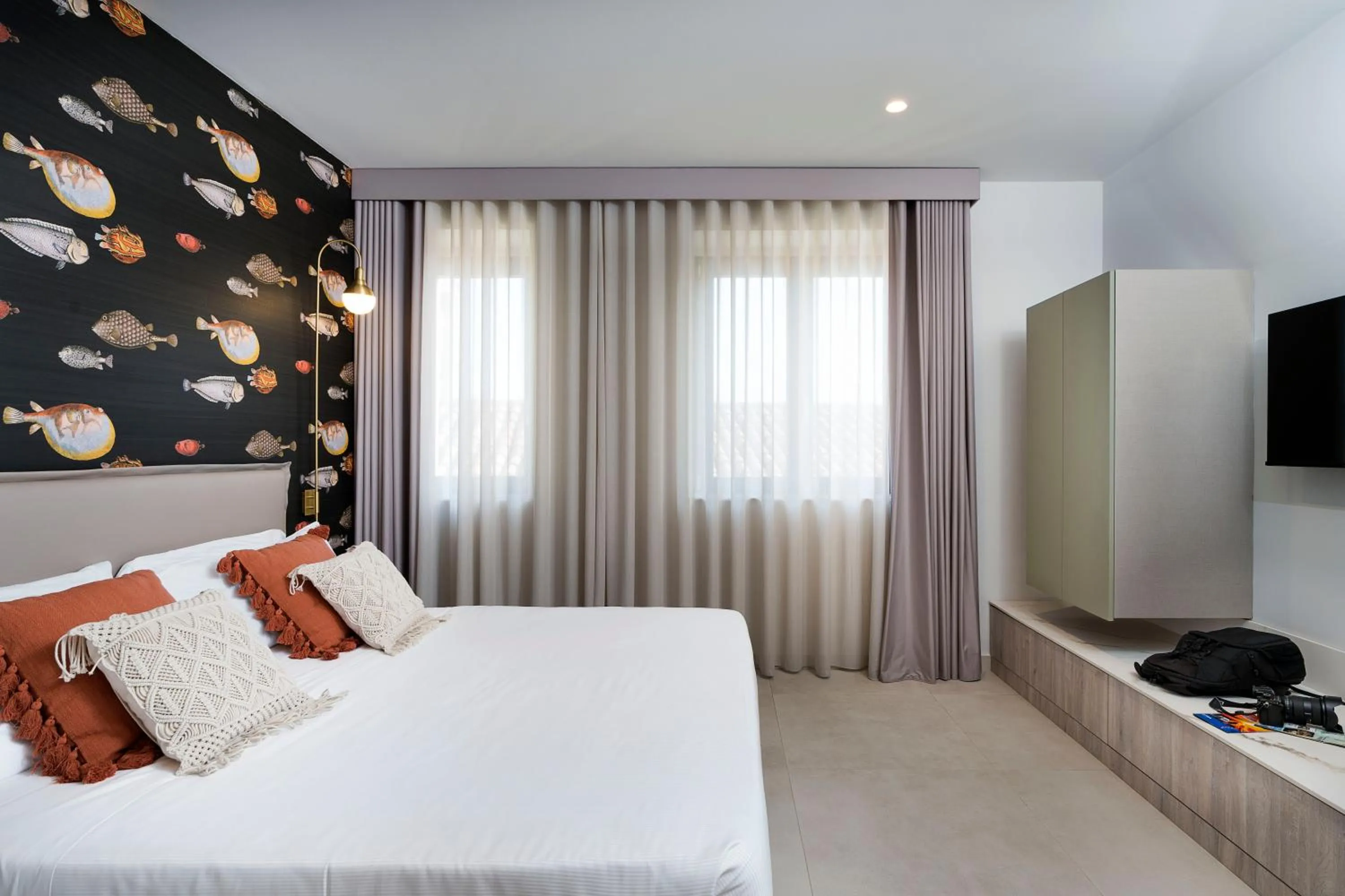 Photo of the whole room, Bed in Belduomo