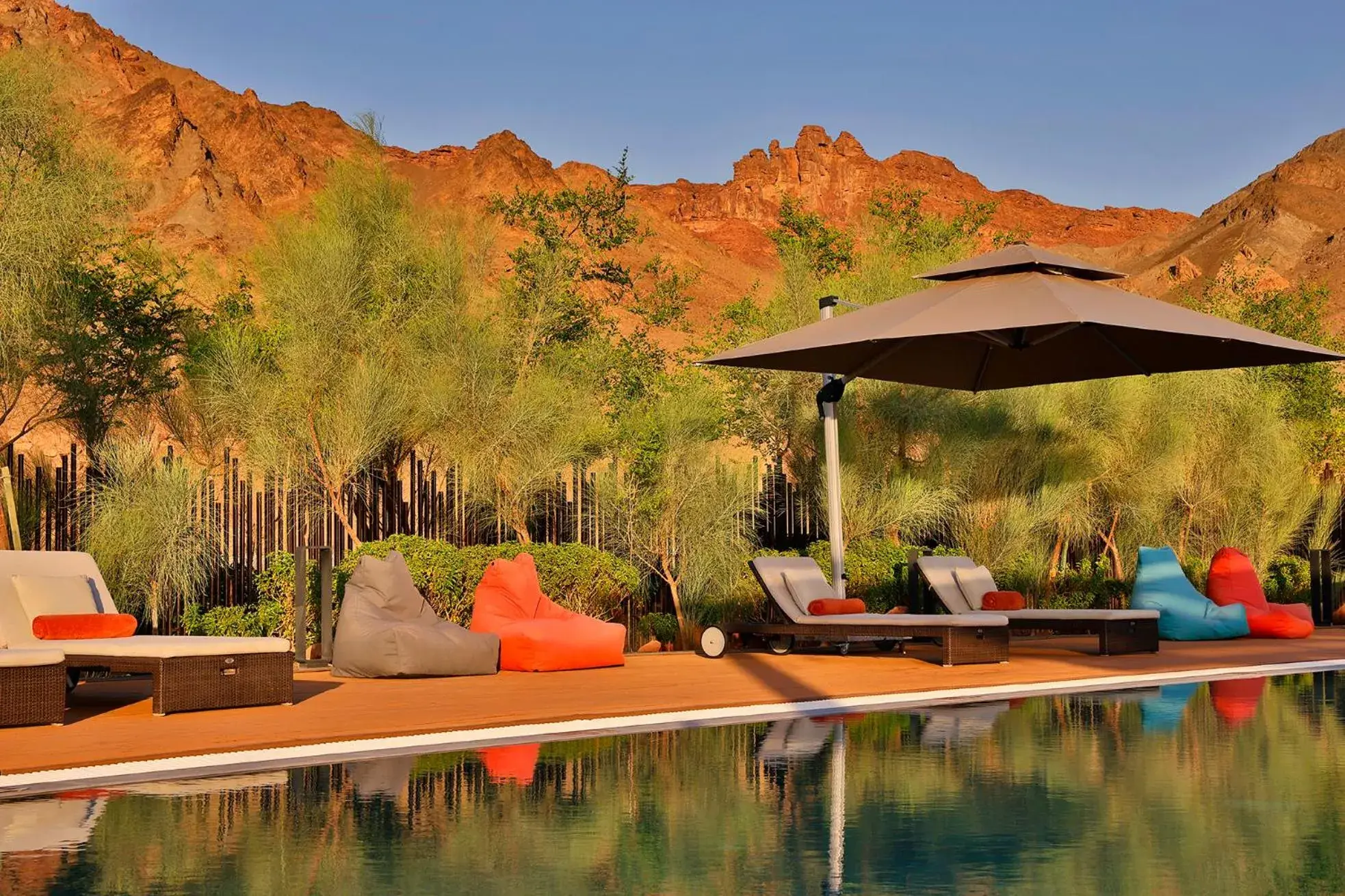 Swimming pool in Cloud 7 Residence AlUla Swimming pool in Cloud 7 Residence AlUla