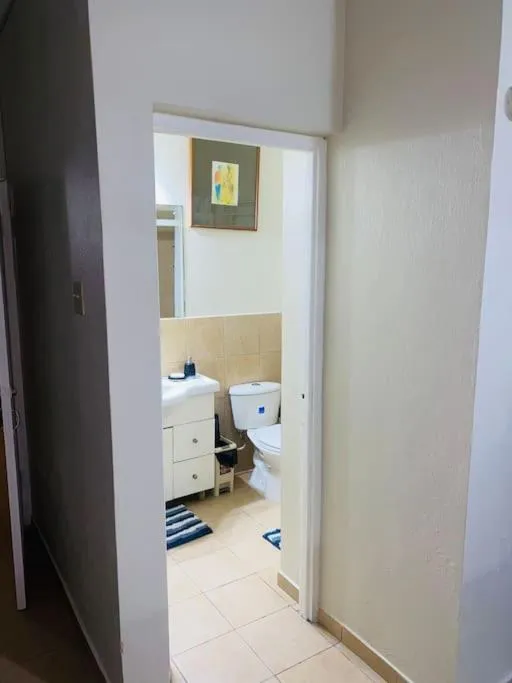 Bathroom in Club Caribbean Apartments