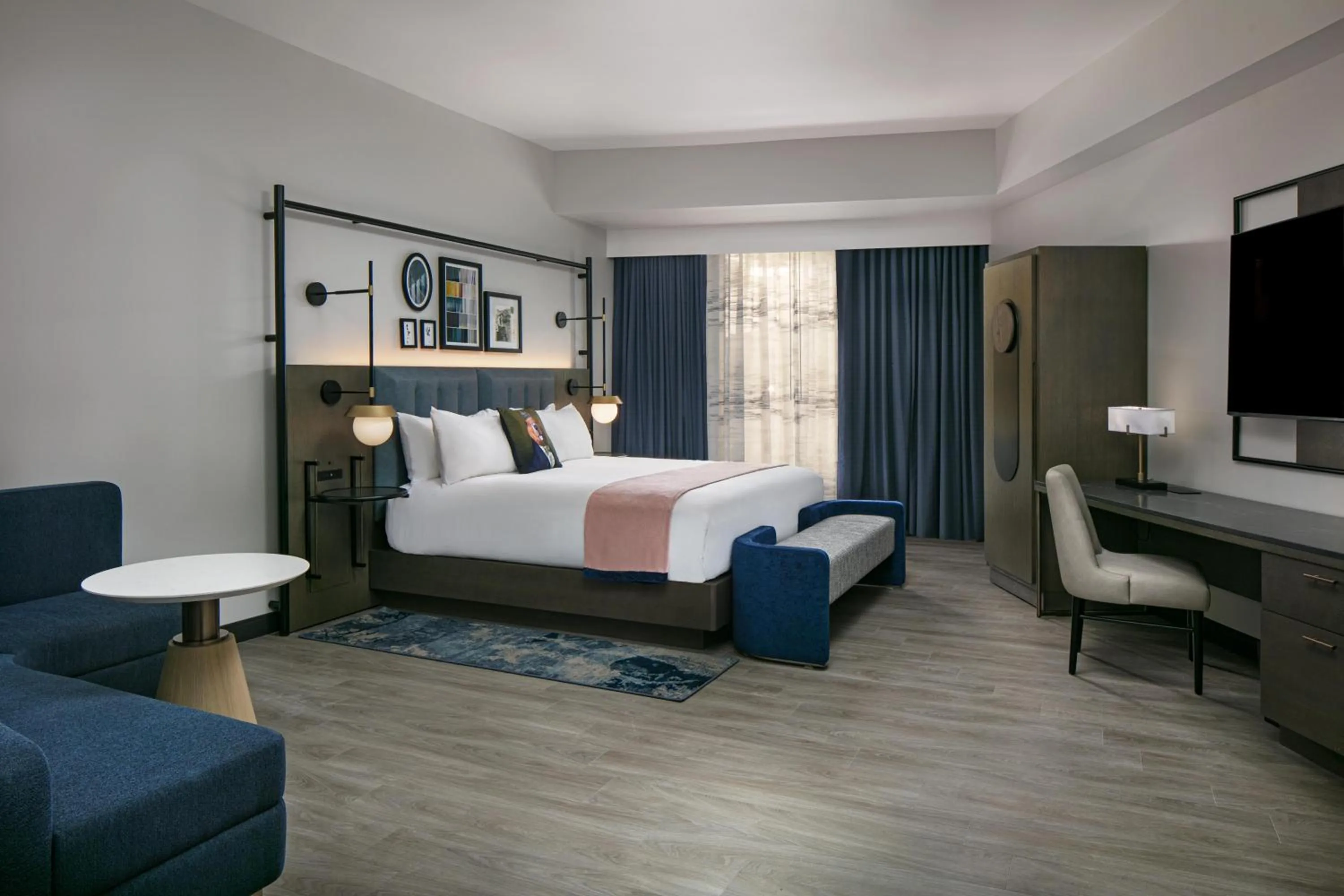 Bed in The Royal Sonesta Washington DC Capitol Hill