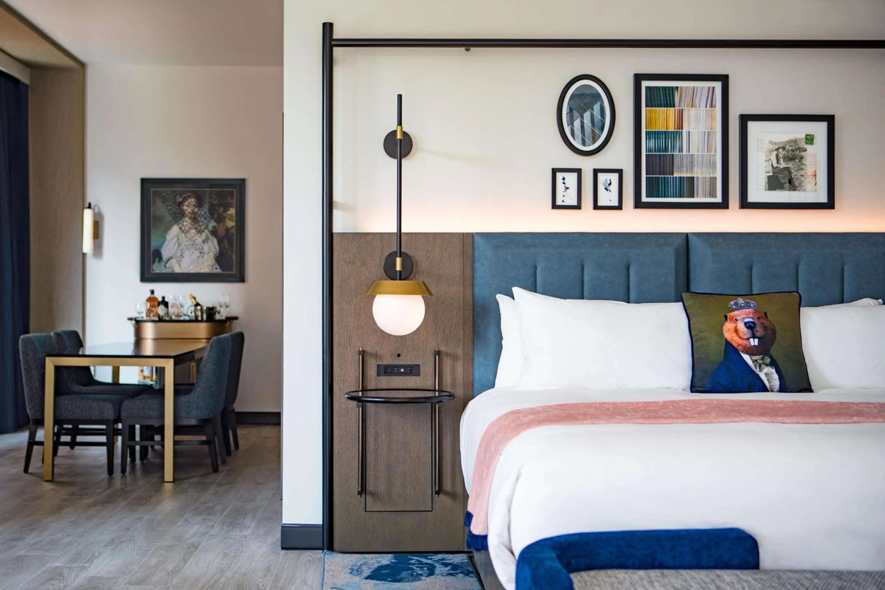 Bedroom, Bed in The Royal Sonesta Washington DC Capitol Hill