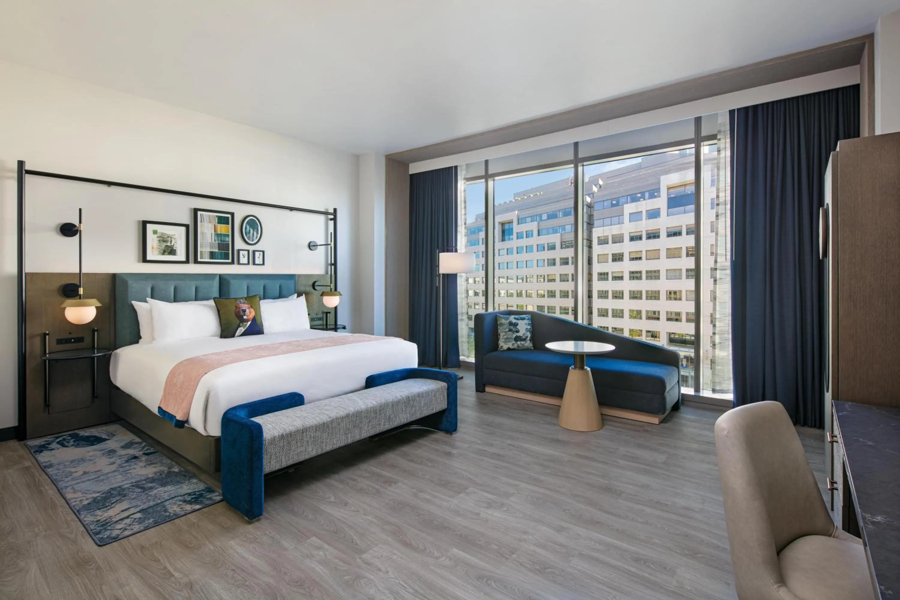 Photo of the whole room, Bed in The Royal Sonesta Washington DC Capitol Hill