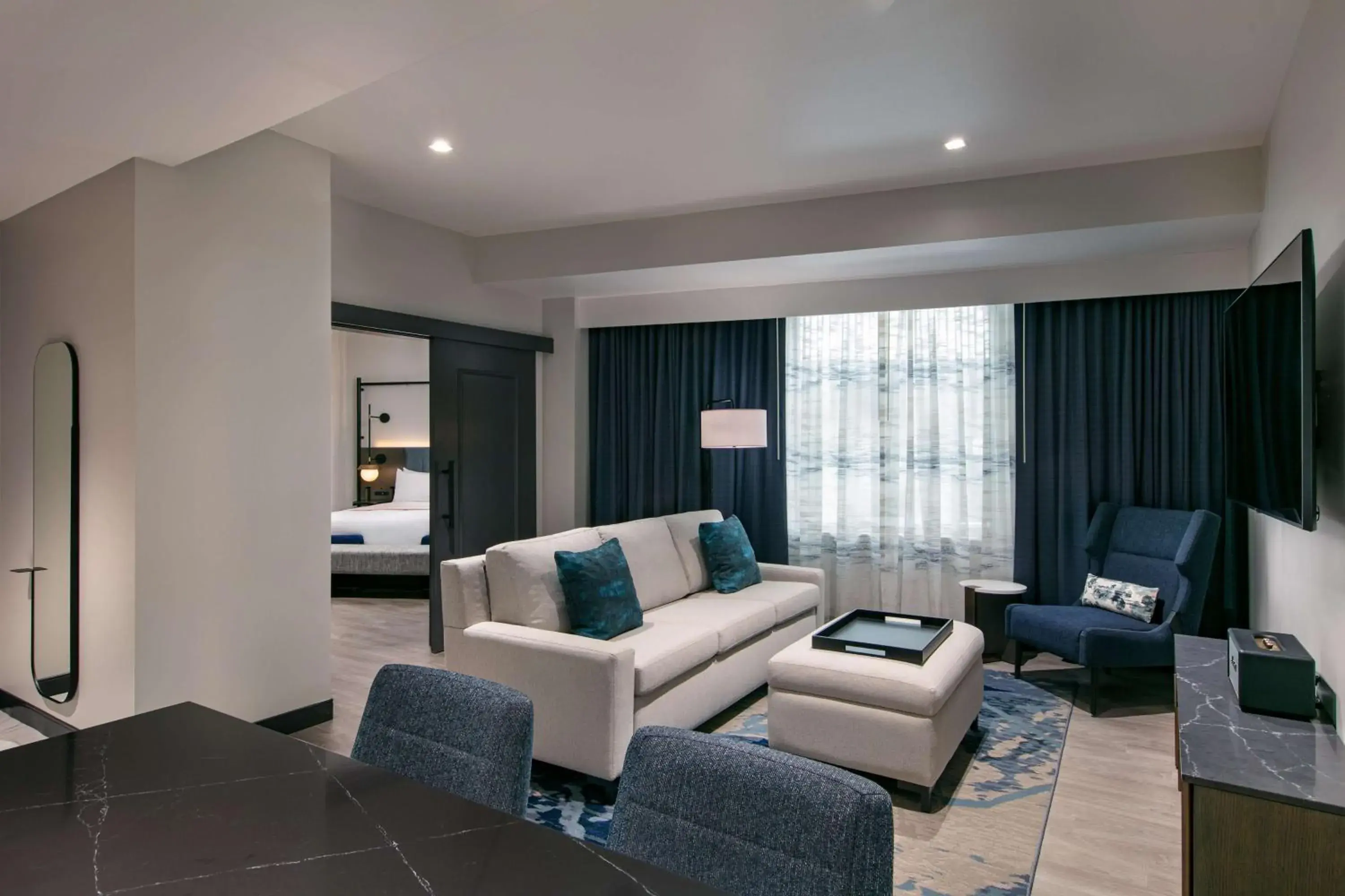 One-Bedroom King Suite and Sofa bed with Atrium Gallery View in The Royal Sonesta Washington DC Capitol Hill One-Bedroom King Suite and Sofa bed with Atrium Gallery View in The Royal Sonesta Washington DC Capitol Hill