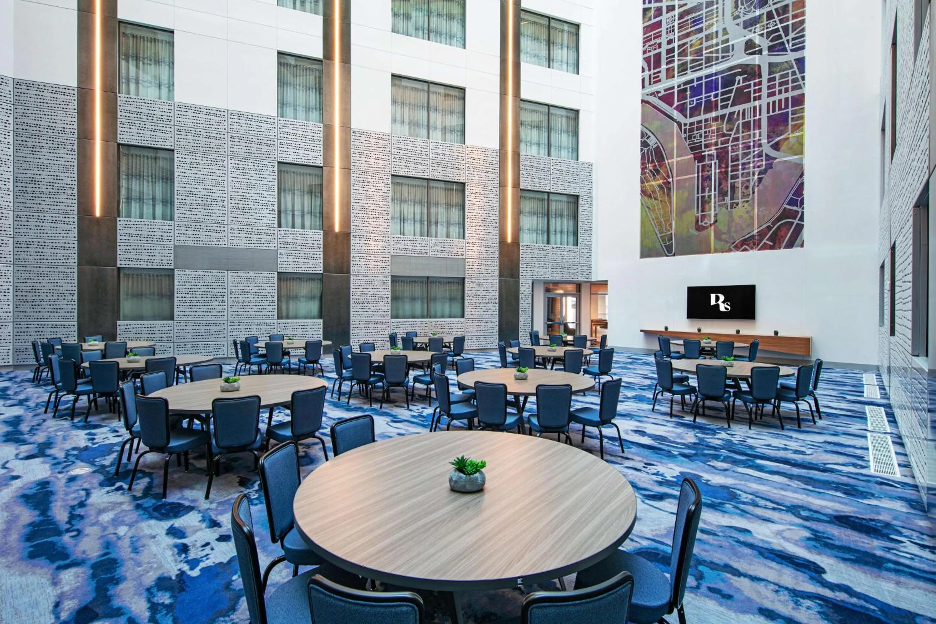 Lobby or reception in The Royal Sonesta Washington DC Capitol Hill