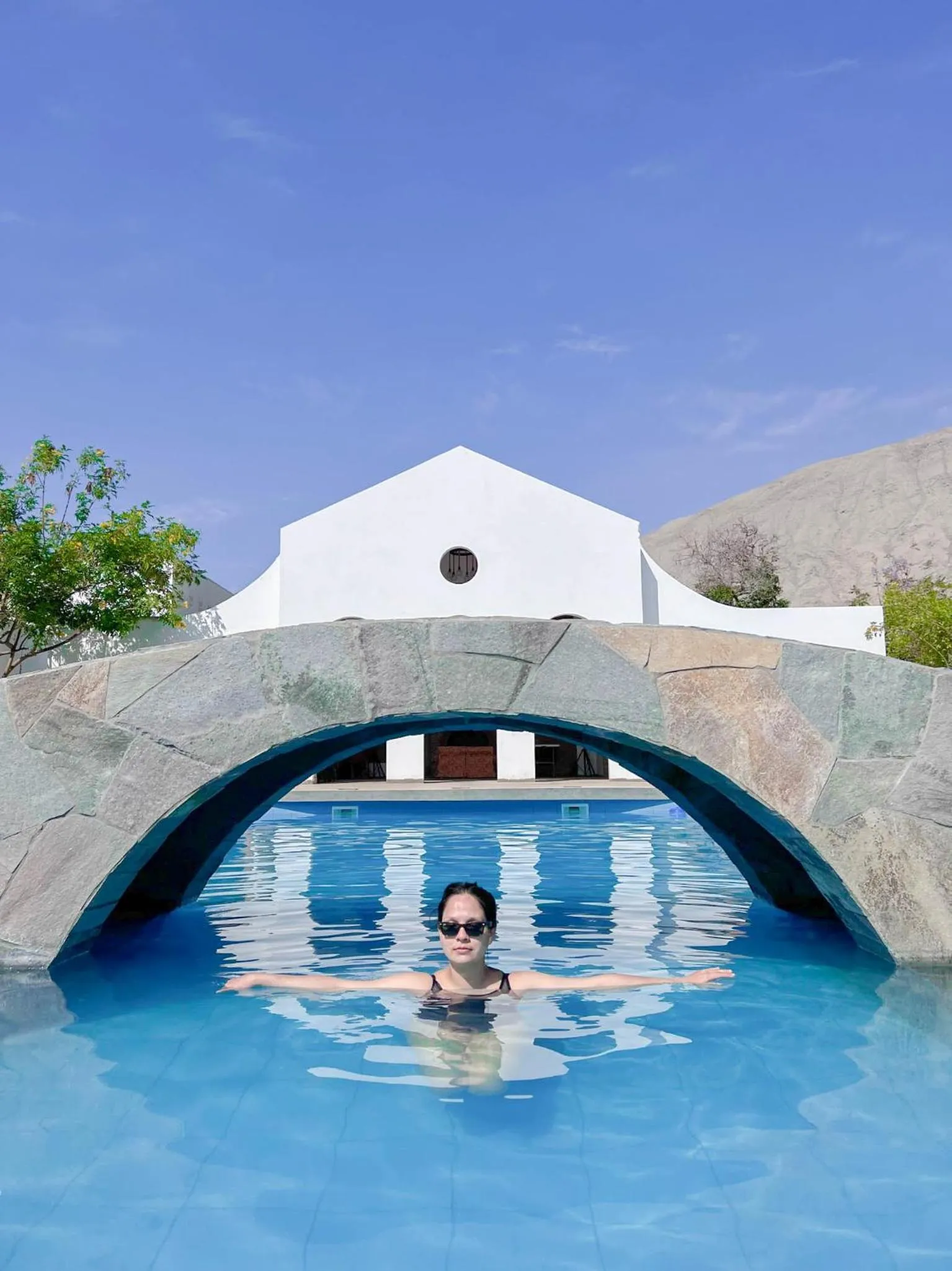 Swimming pool in Casa Hotel Mamaluna