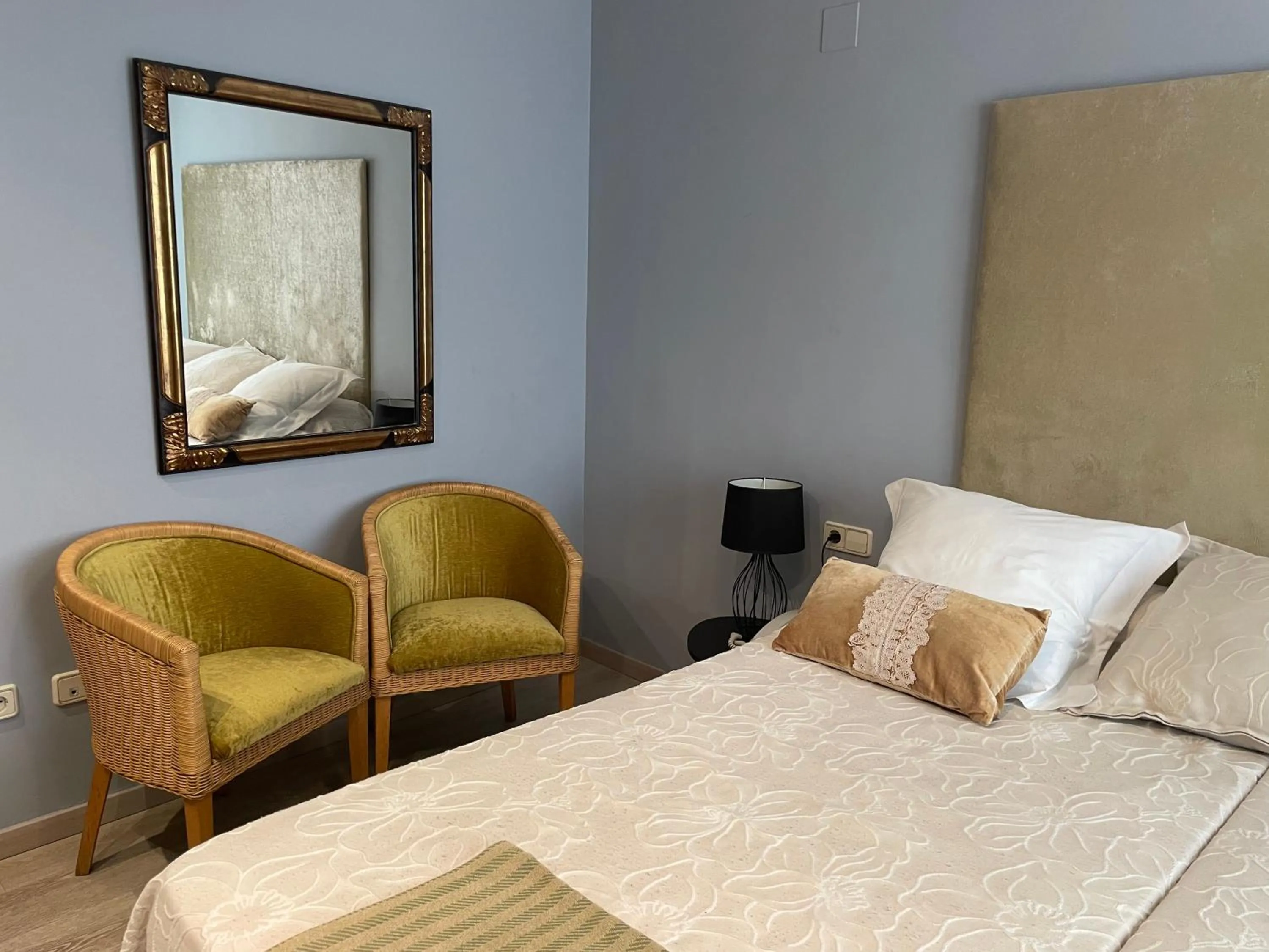 Bed in Hotel Patilla Ciudad de Requena