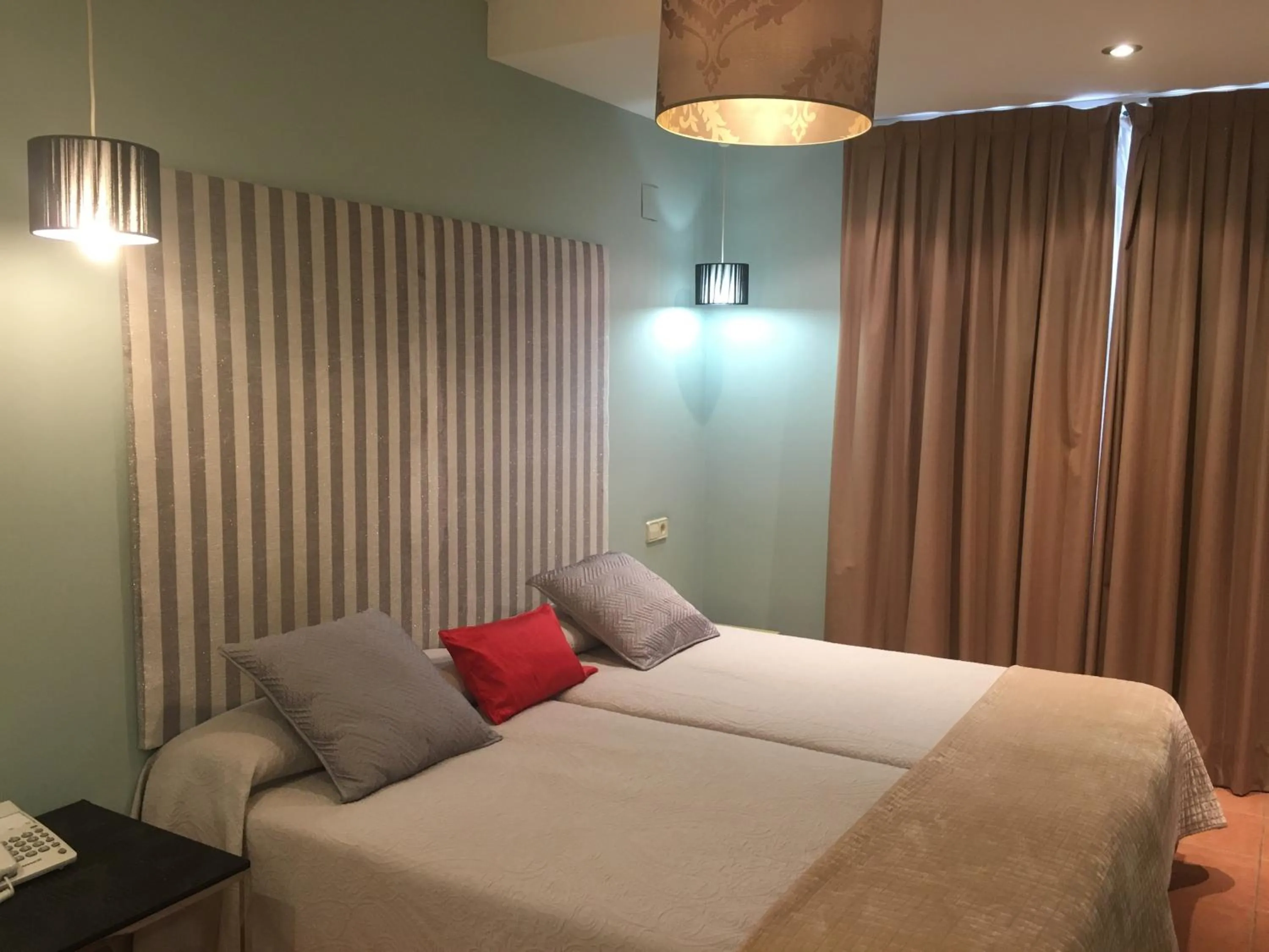 Bed in Hotel Patilla Ciudad de Requena