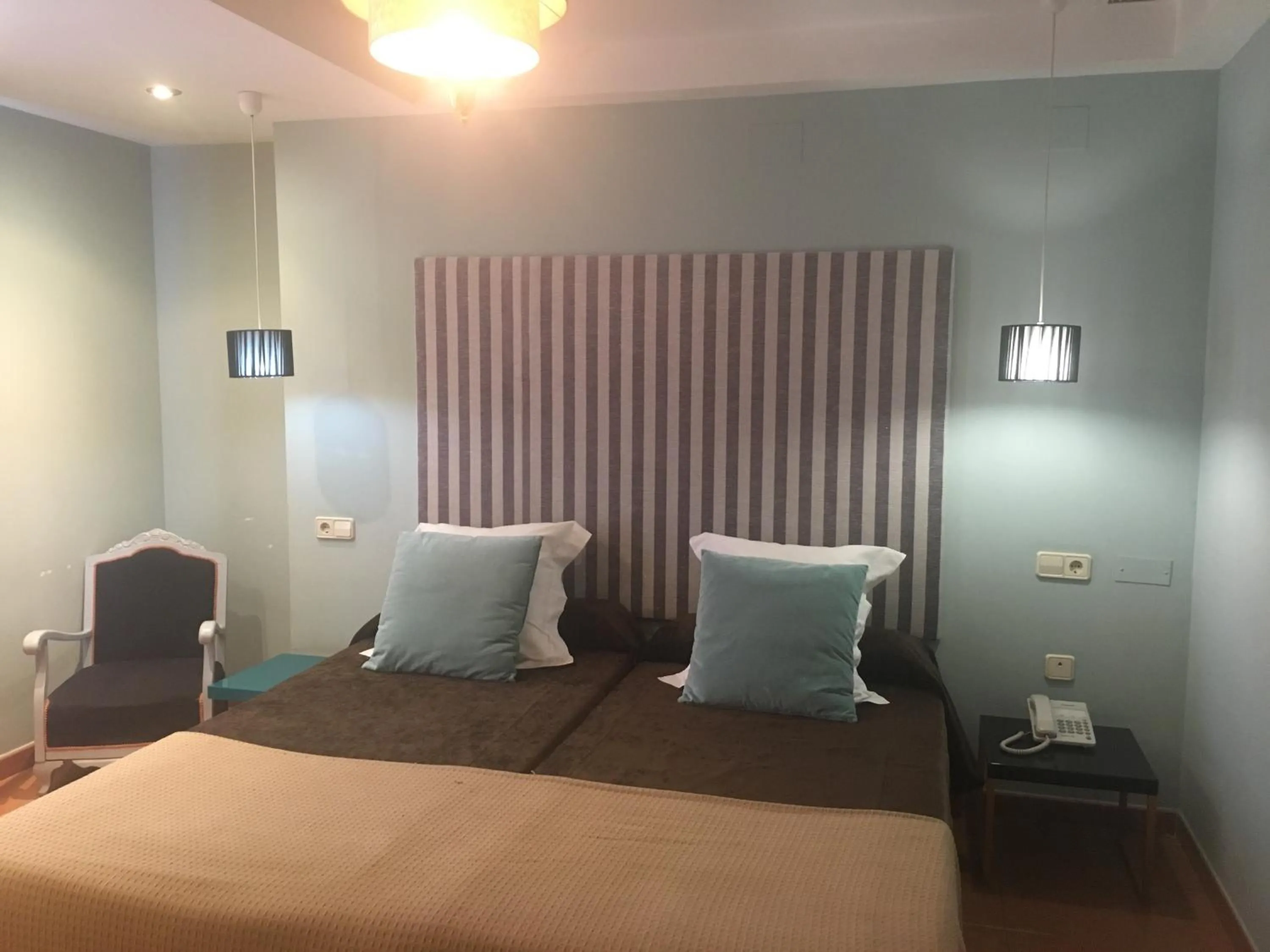 Bed in Hotel Patilla Ciudad de Requena